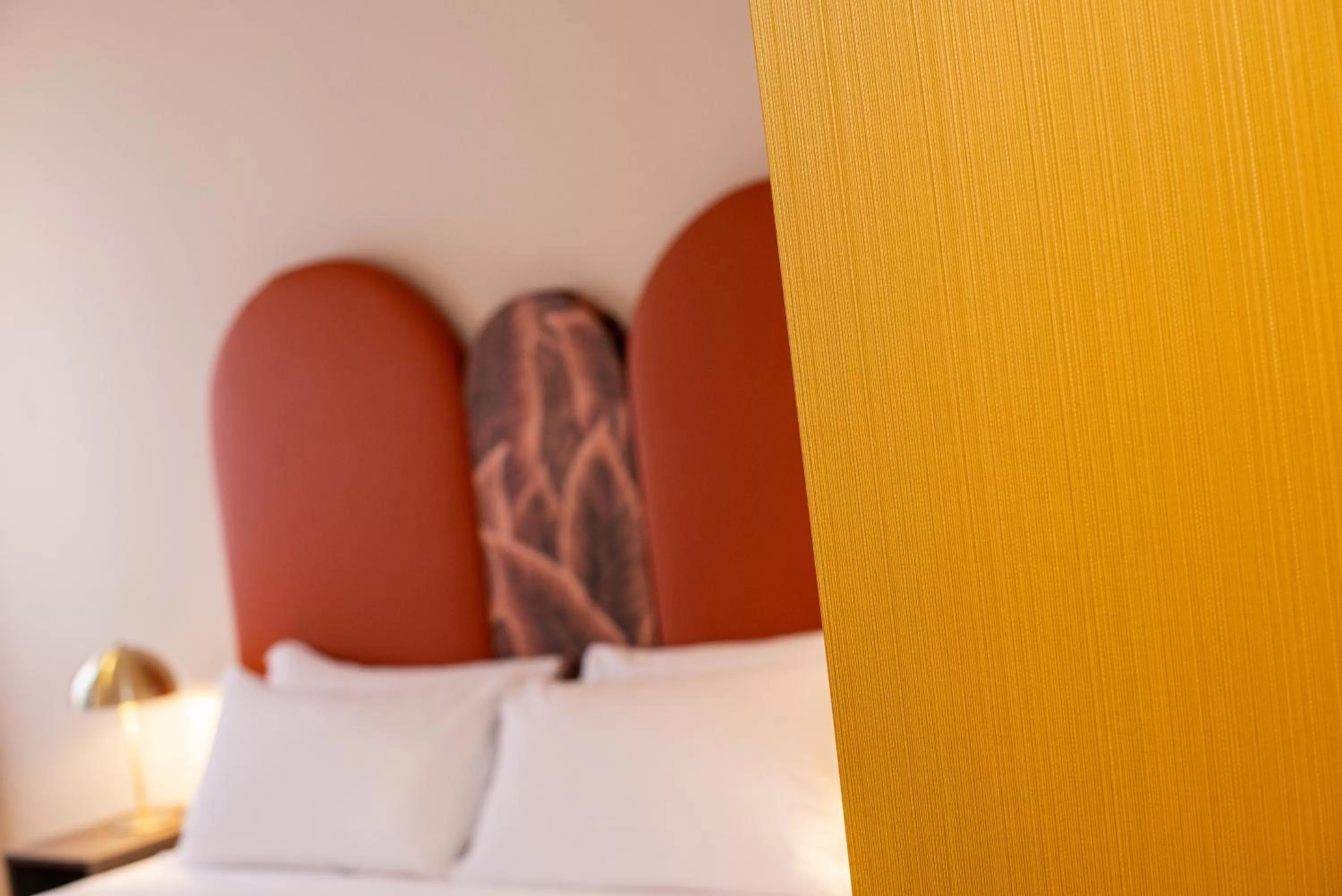 Decorative detail, Bed in Palazzina Fortuny