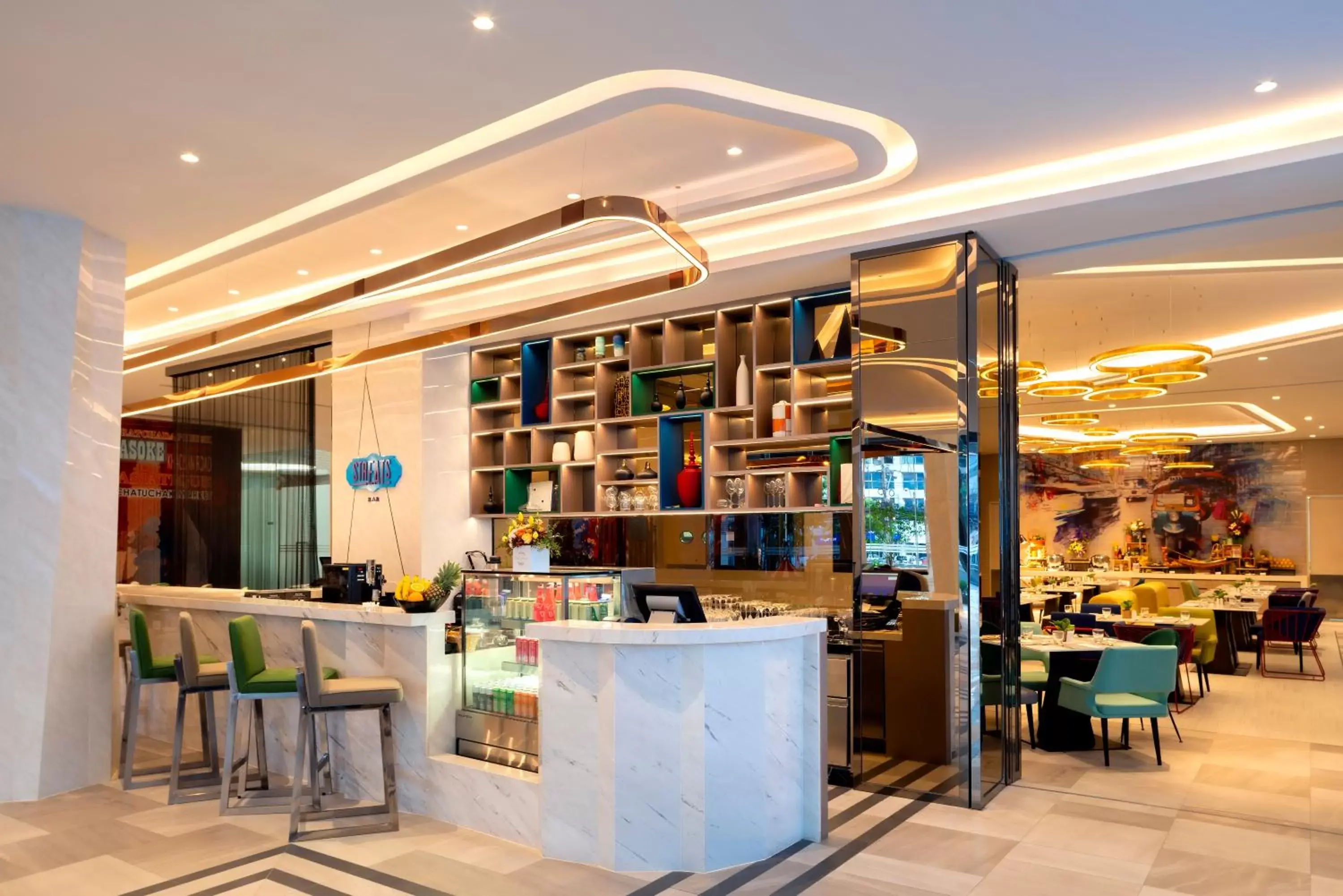 Restaurant/places to eat, Lounge/Bar in ibis Styles Bangkok Ratchada