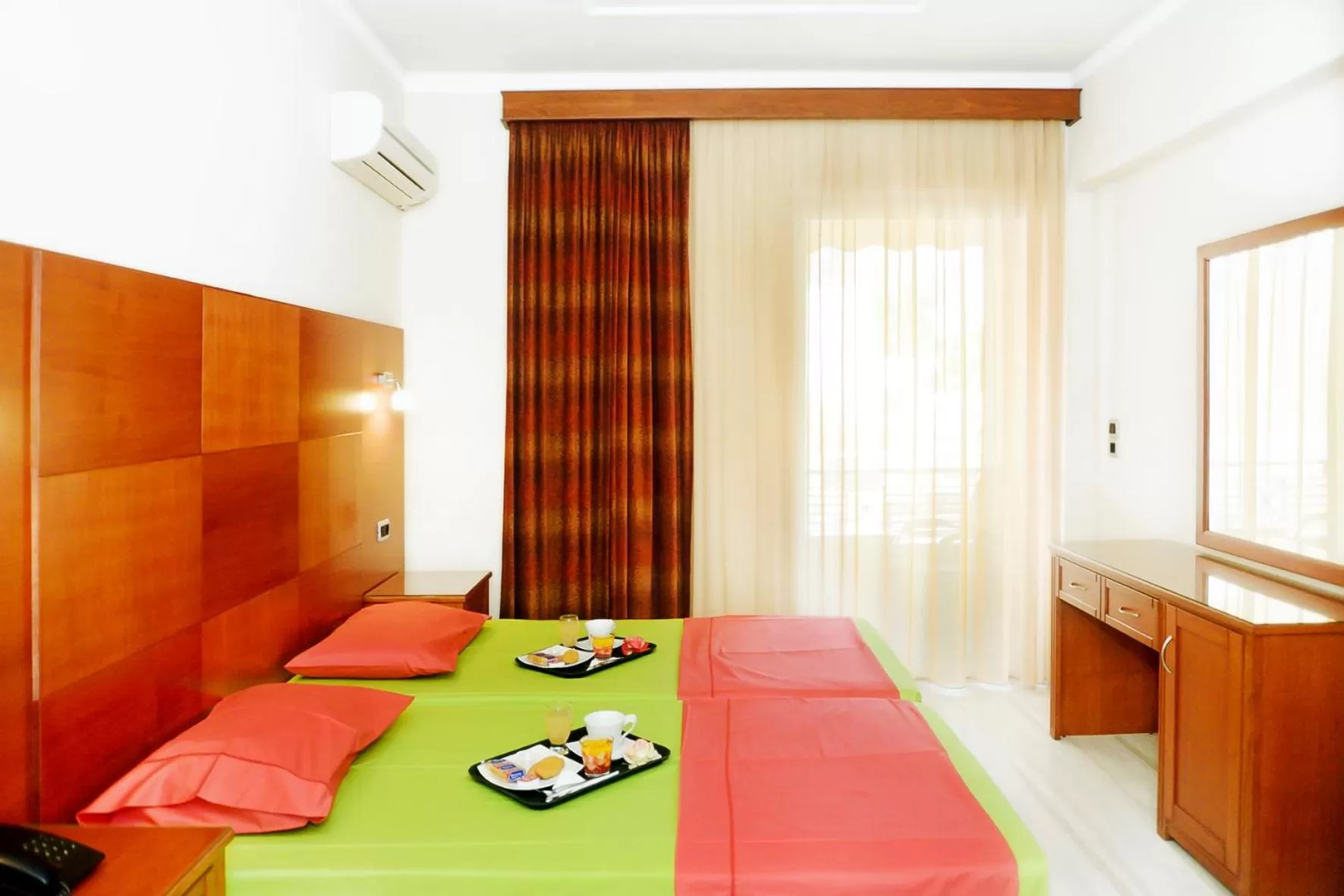 Bedroom, Bed in Studios Asteria