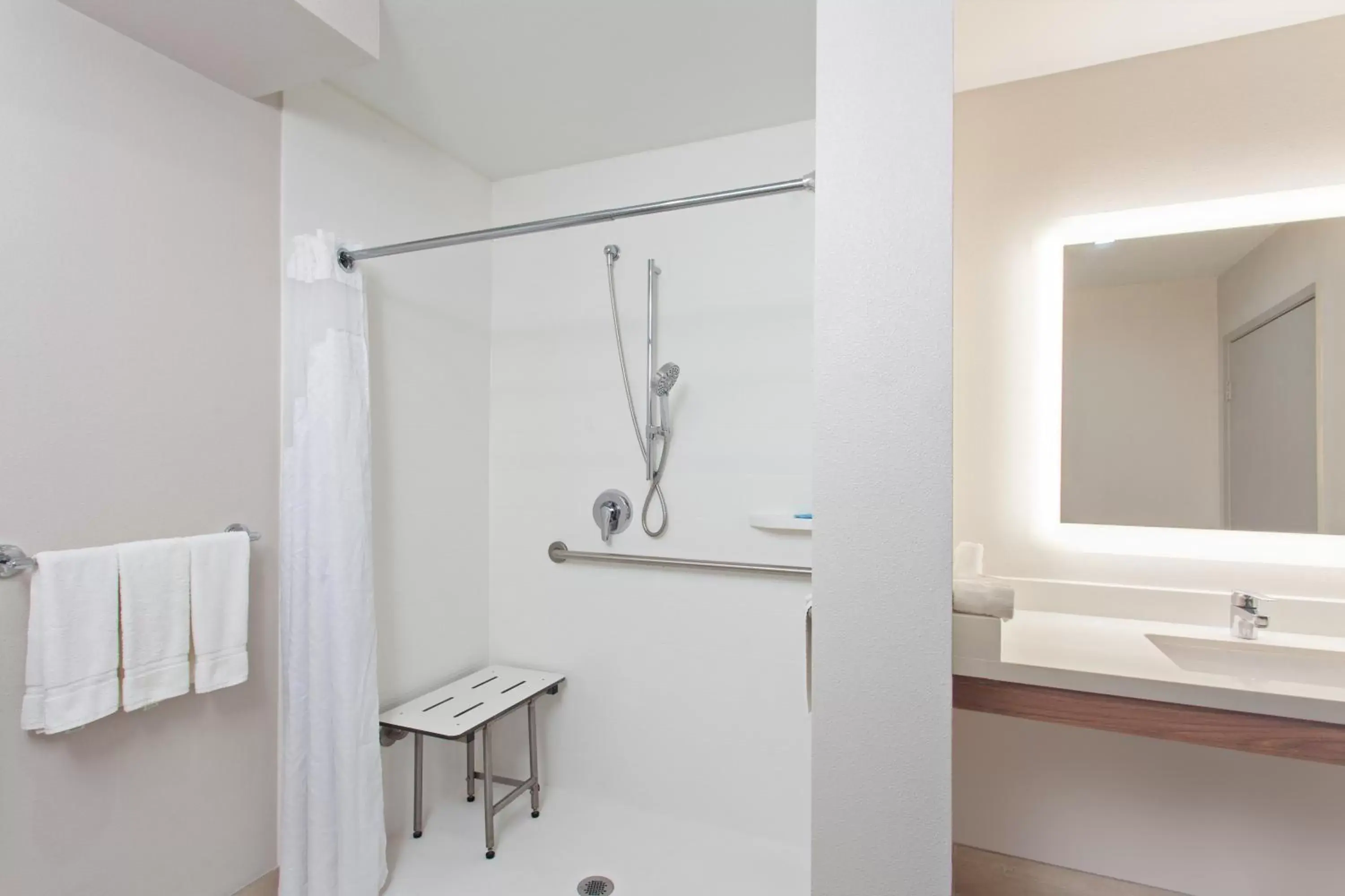 Shower, Bathroom in Holiday Inn Express Mira Mesa San Diego, an IHG Hotel