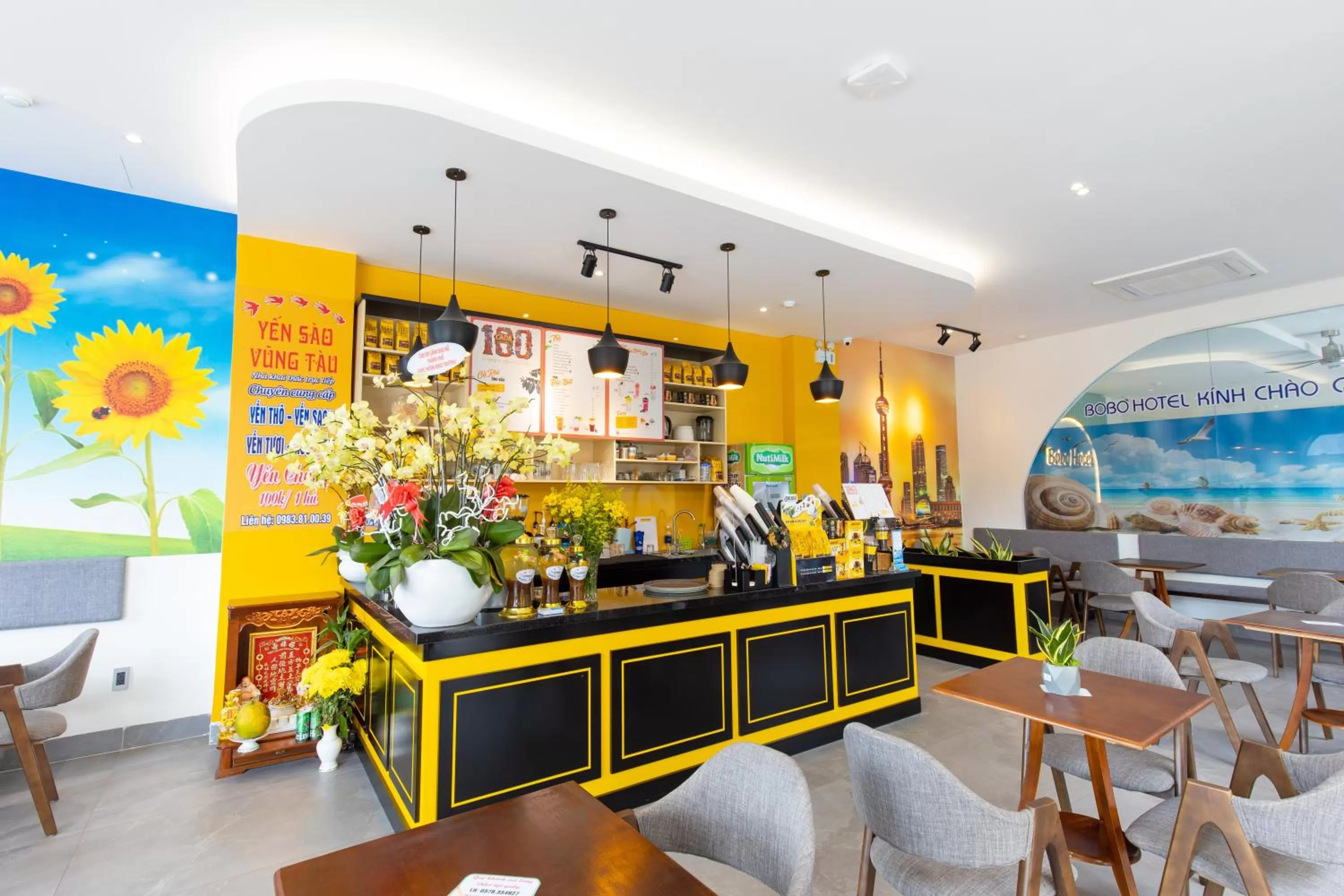 Drinks in BOBO Boutique Hotel