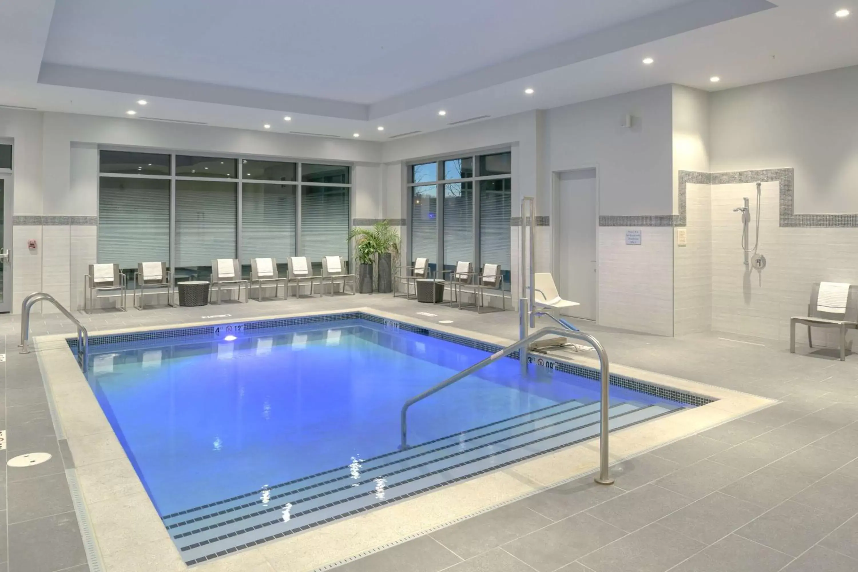 Pool view, Swimming Pool in Hampton Inn & Suites-Worcester, MA