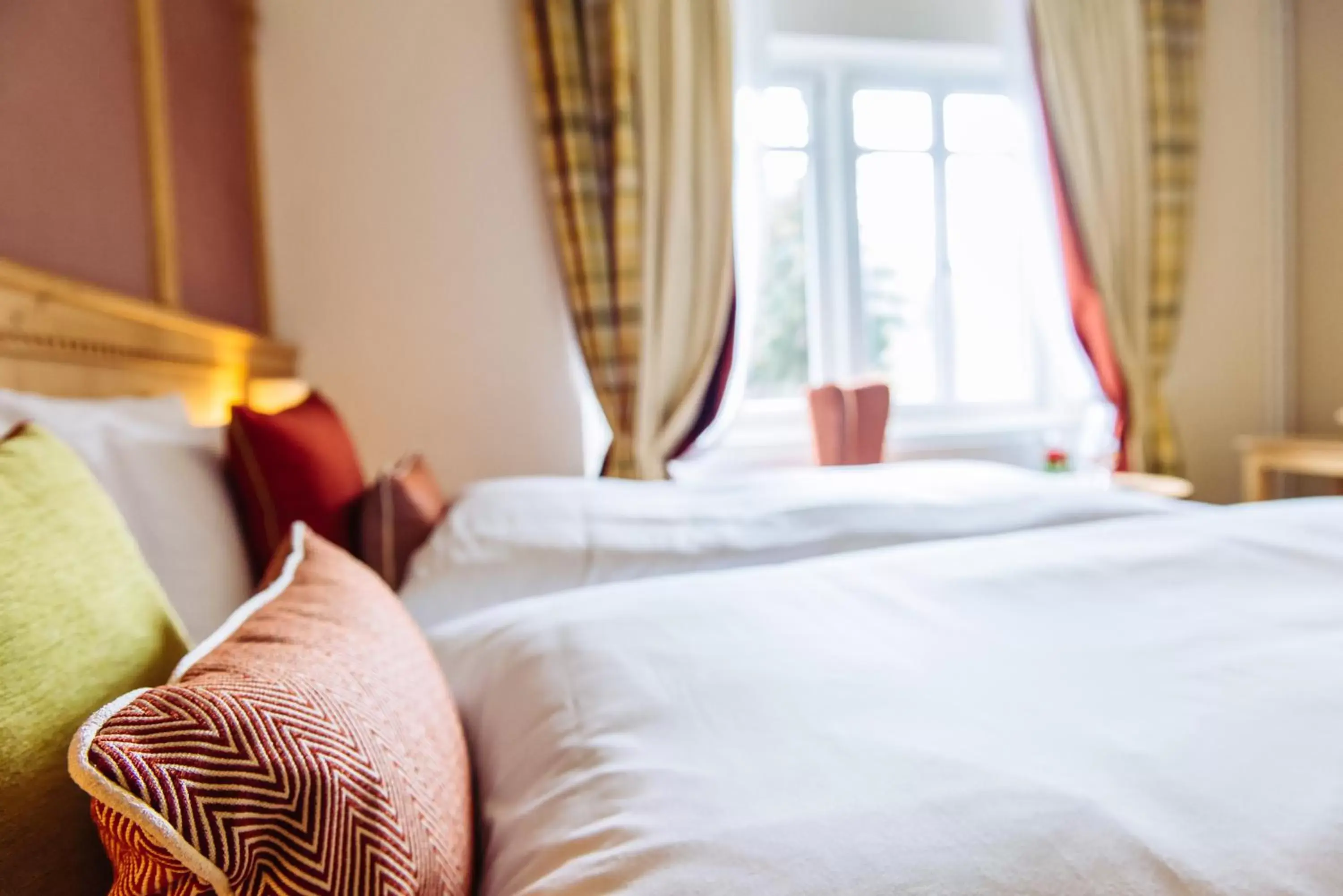 Bed in Schloss Hotel & Spa Pontresina