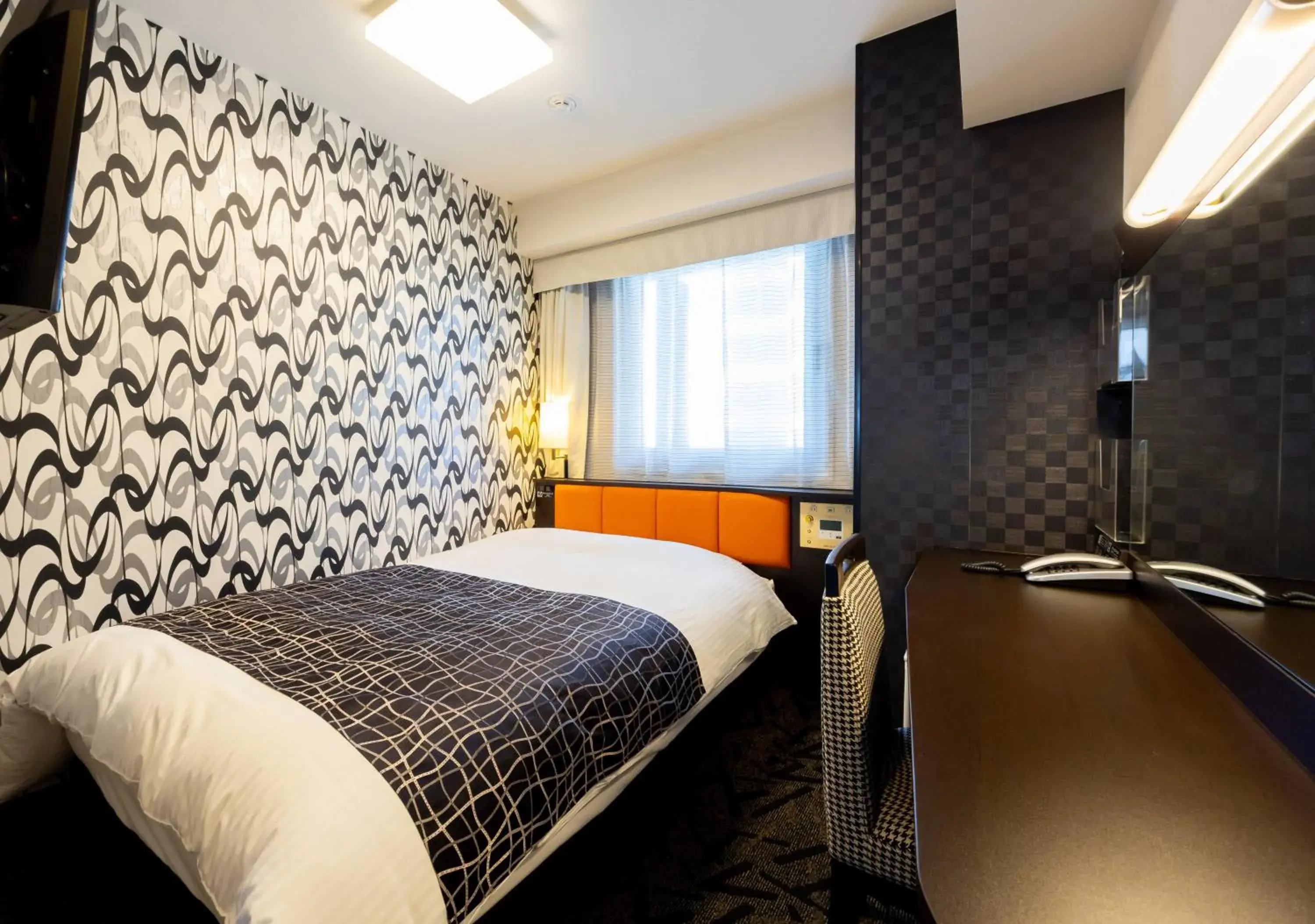 Bed in APA Hotel Osaka Umeda Bed in APA Hotel Osaka Umeda