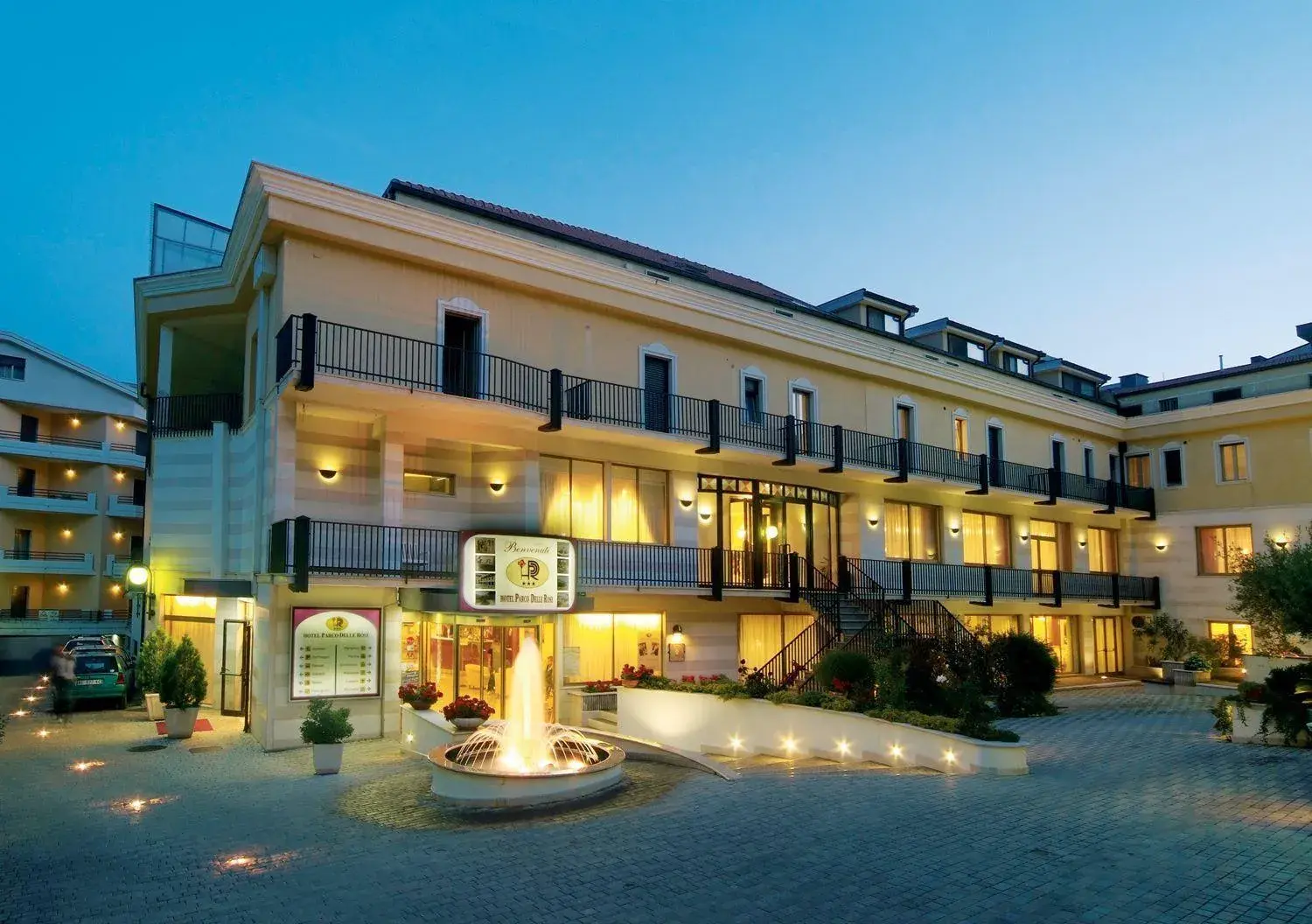 Facade/entrance, Property Building in Hotel Parco Delle Rose