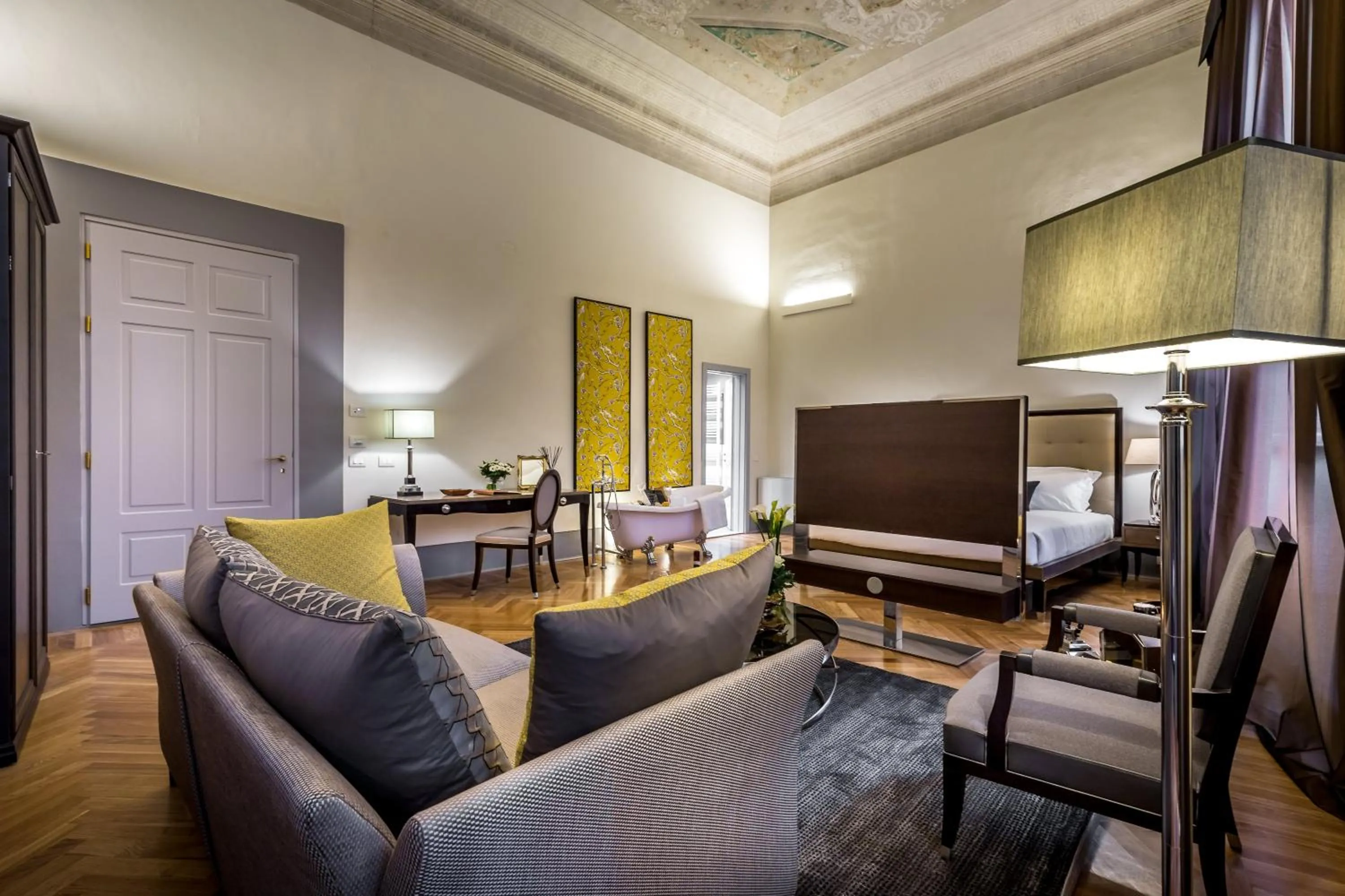 Living room in Palazzo Ridolfi - Residenza d'Epoca