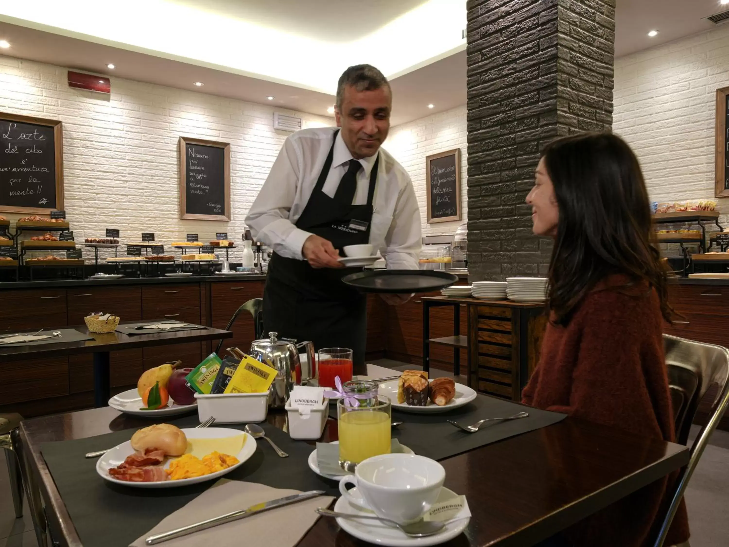 Breakfast, Restaurant/Places to Eat in Hotel La Meridiana