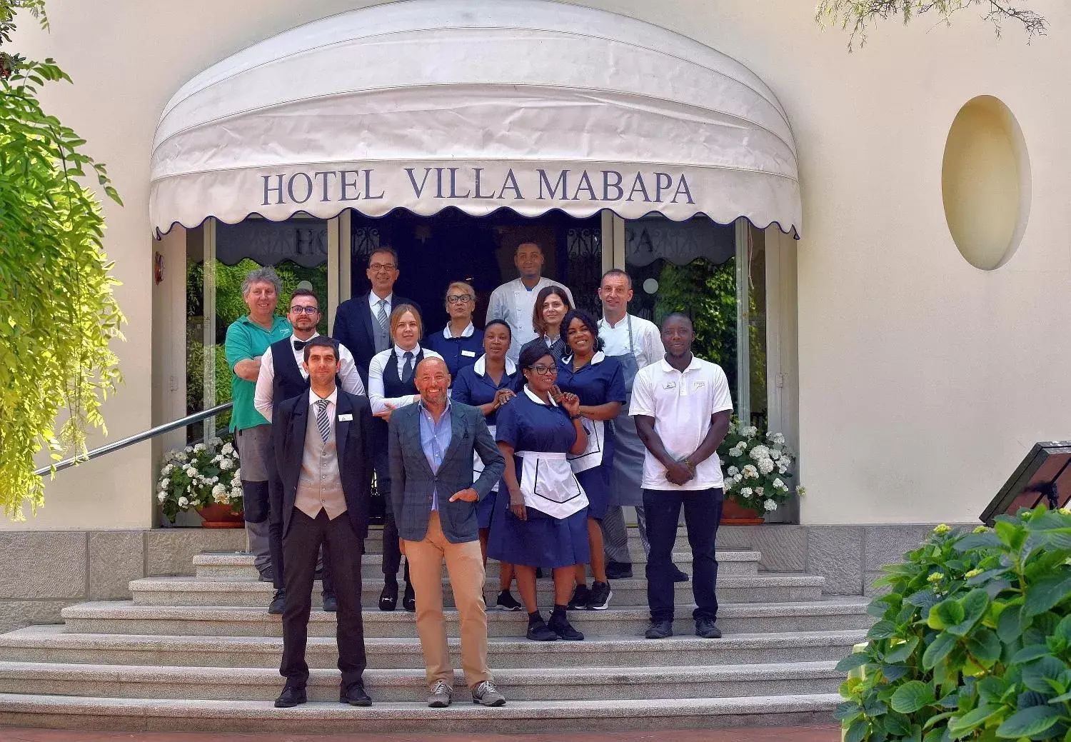 Staff in Hotel Villa Mabapa