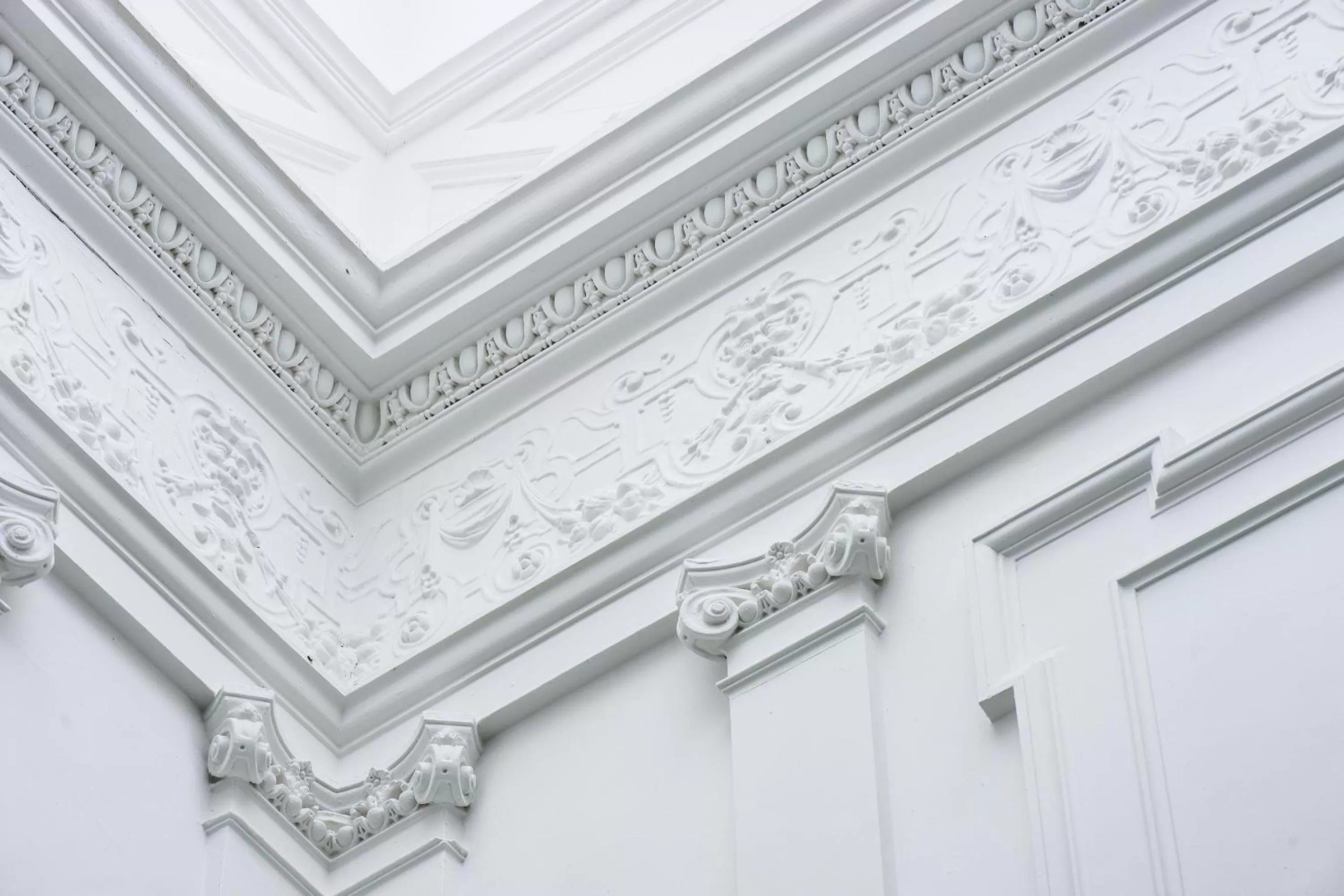 Decorative detail in 24 Royal Terrace