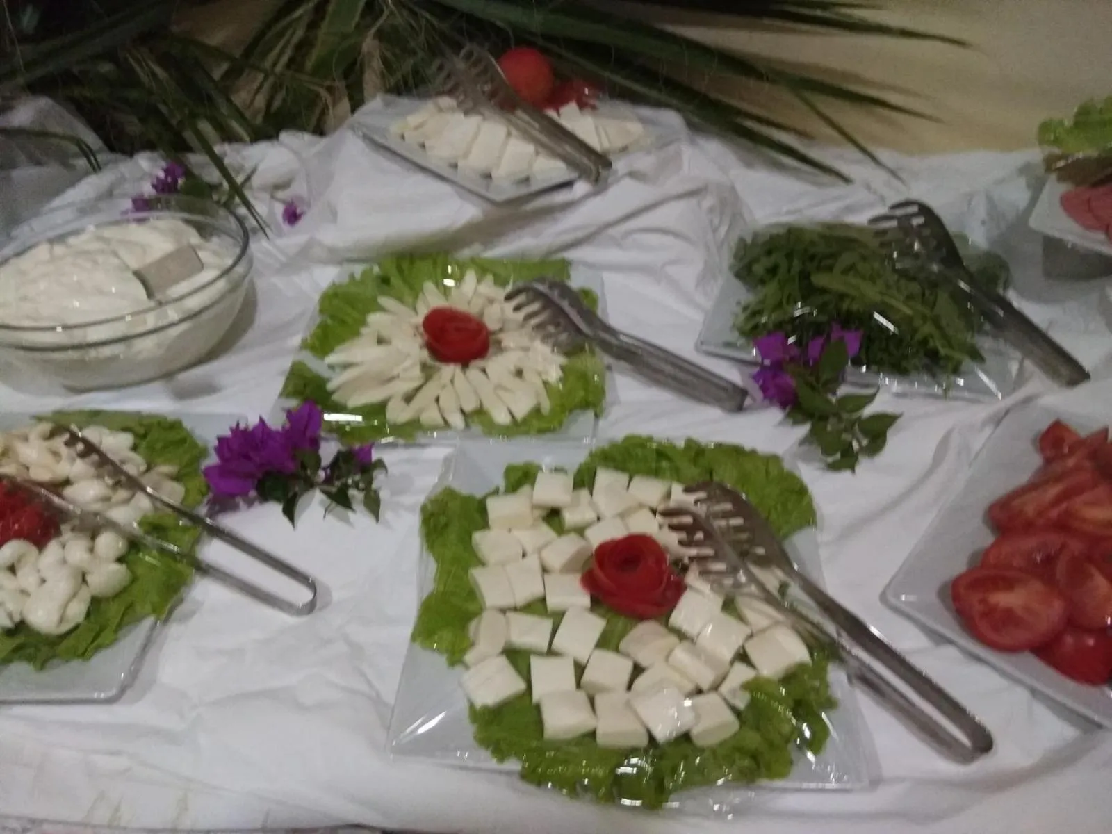 Buffet breakfast in Santa Marina Hotel