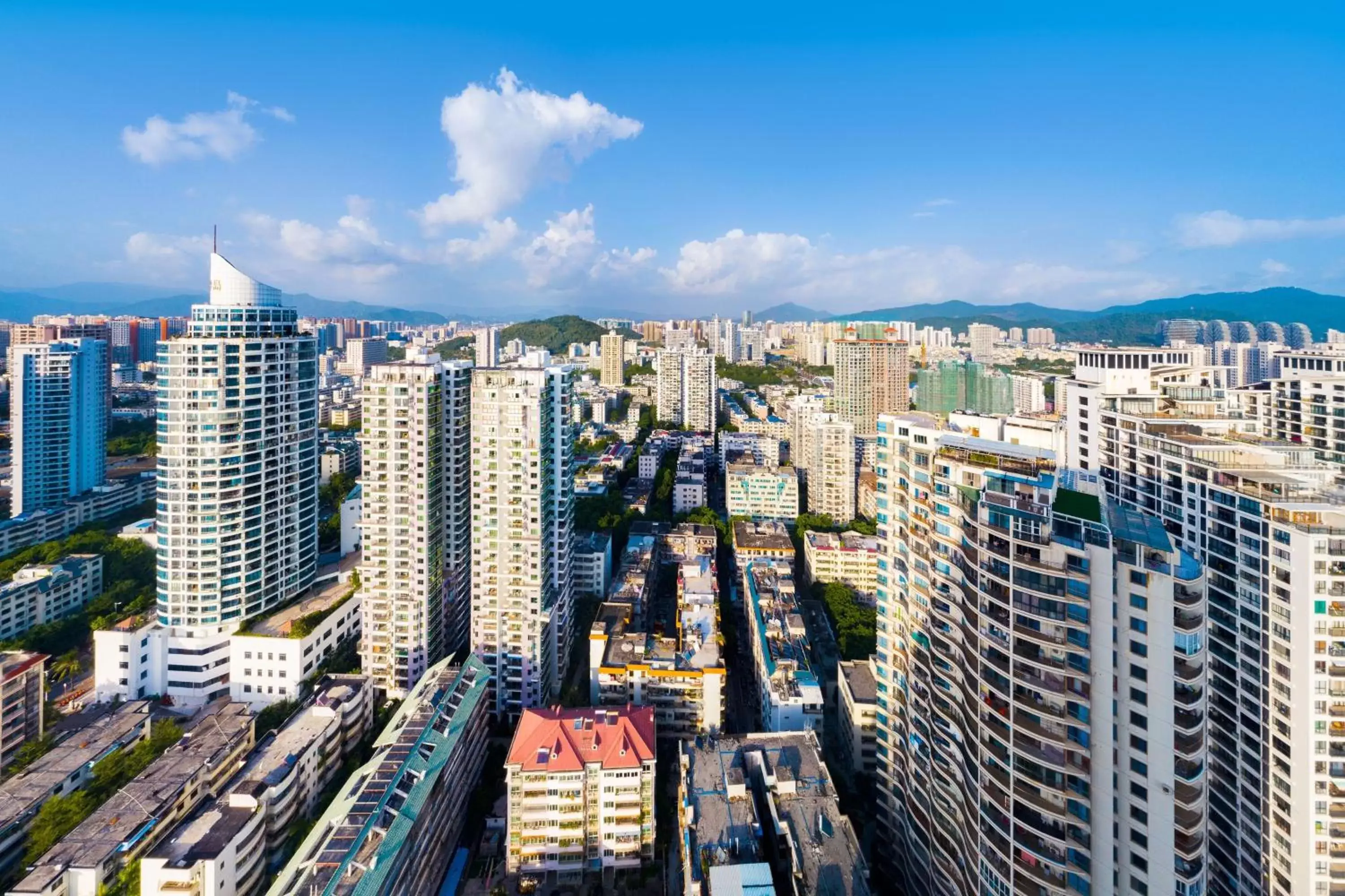 Property building, Bird's-eye View in Four Points by Sheraton Hainan, Sanya