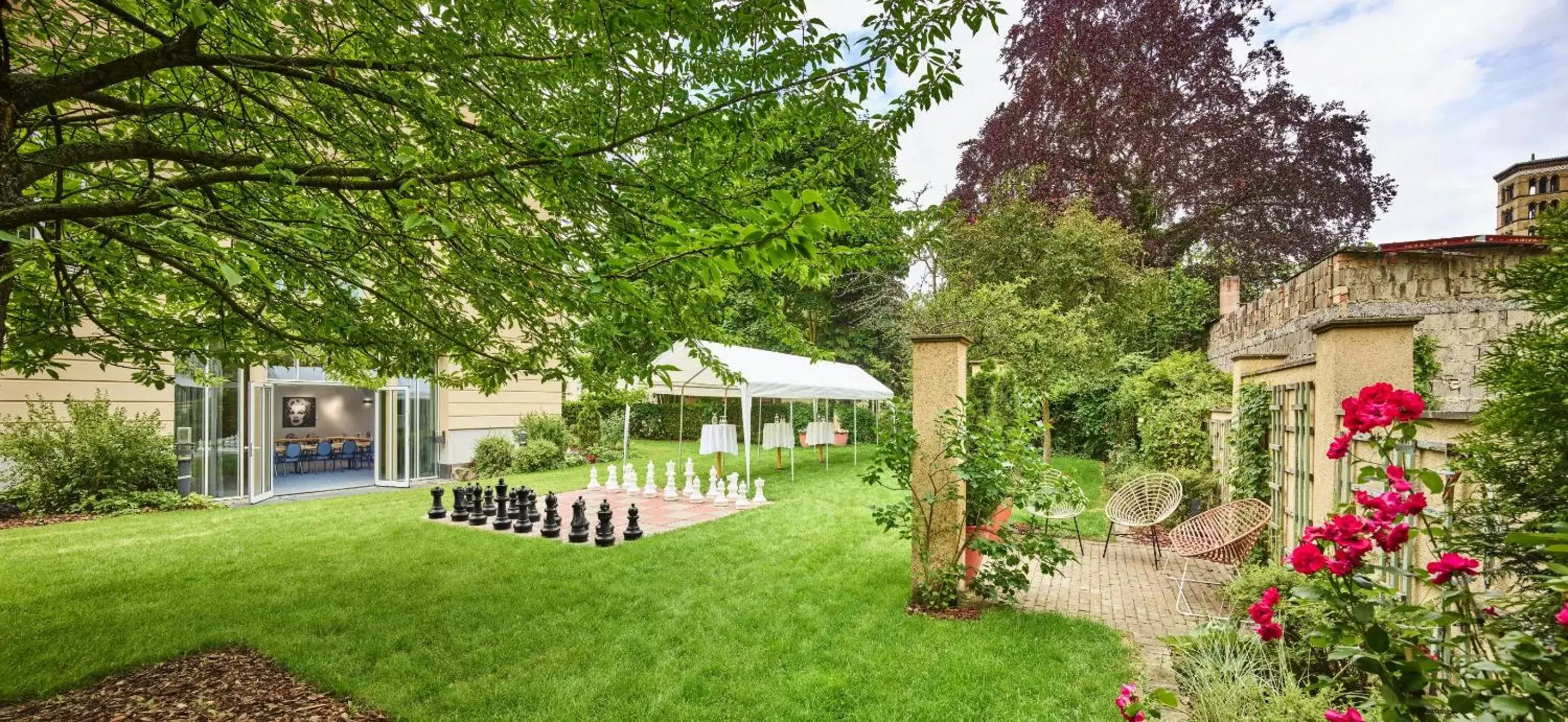 Garden, Property Building in MAXX Hotel Sanssouci Potsdam