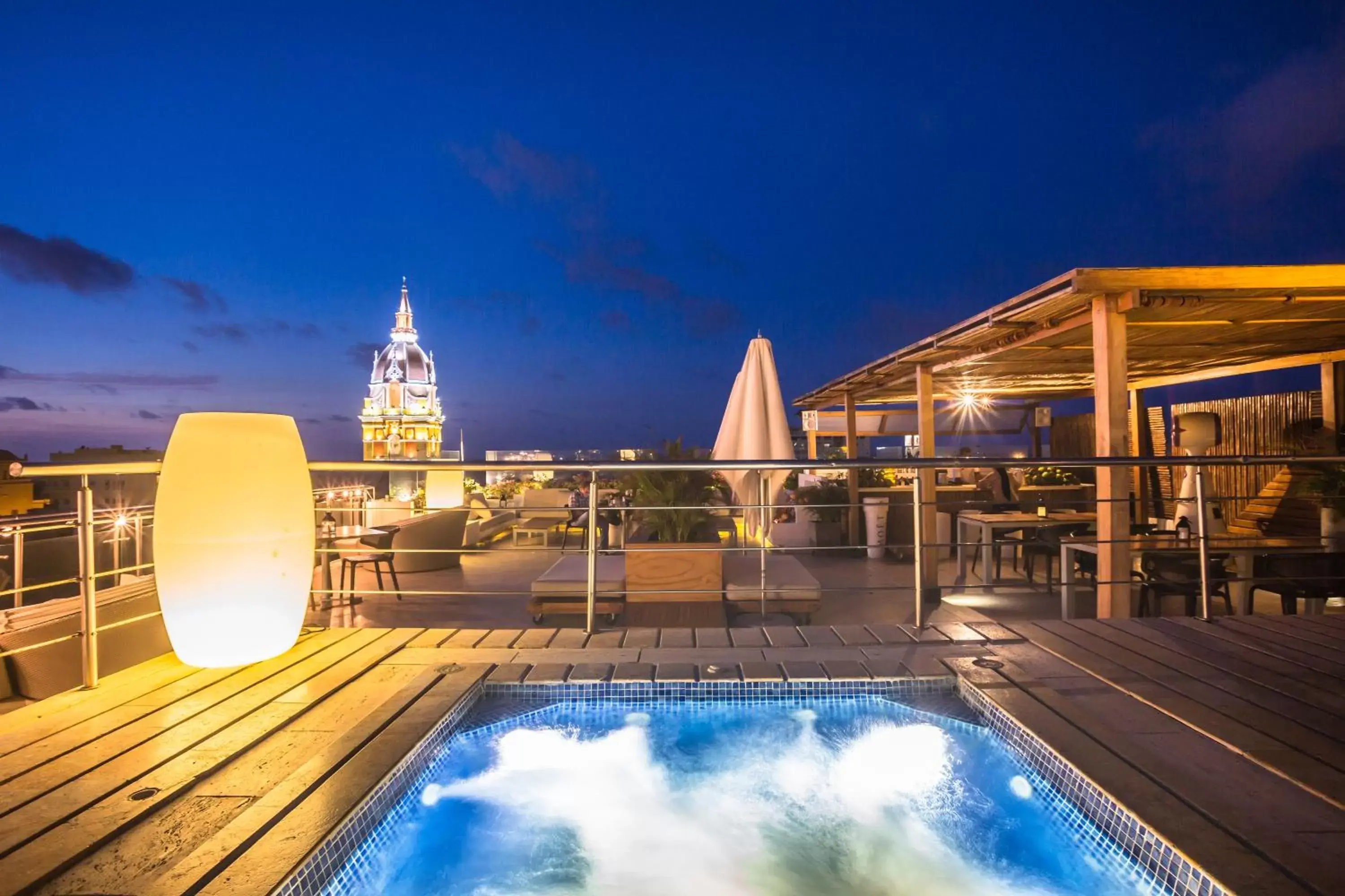 Balcony/Terrace, Swimming Pool in Movich Hotel Cartagena de Indias