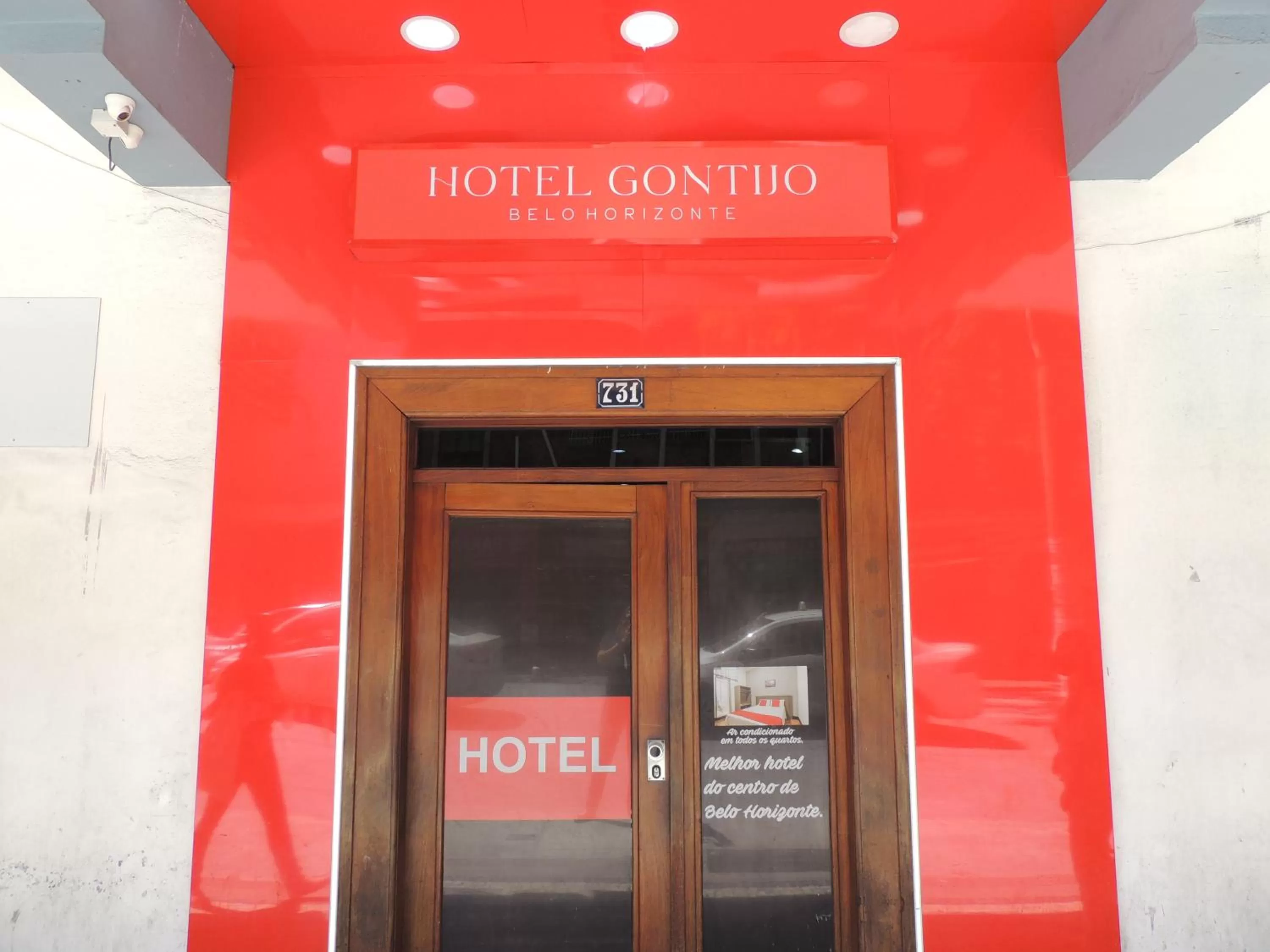 Facade/entrance in Hotel Gontijo Belo Horizonte - Próximo a Rodoviária e Praça Sete