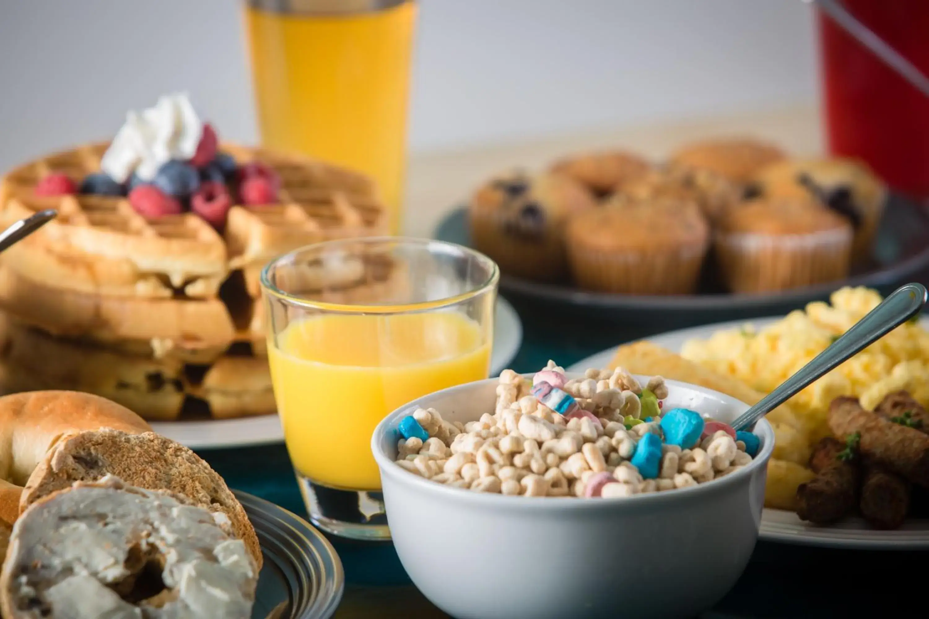 Breakfast in Ocean Park Inn Breakfast in Ocean Park Inn