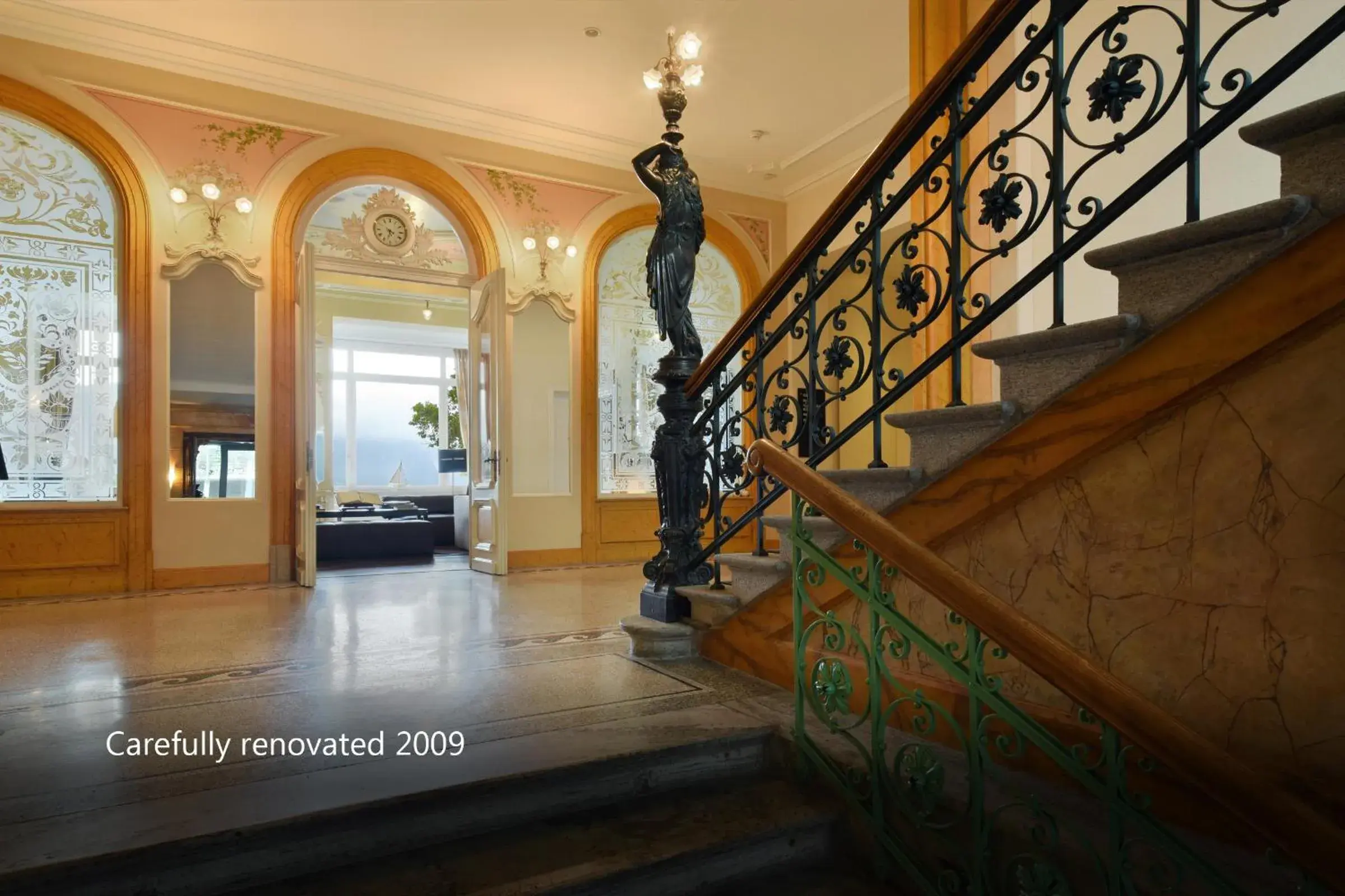 Lobby or reception in Hotel Vitznauerhof