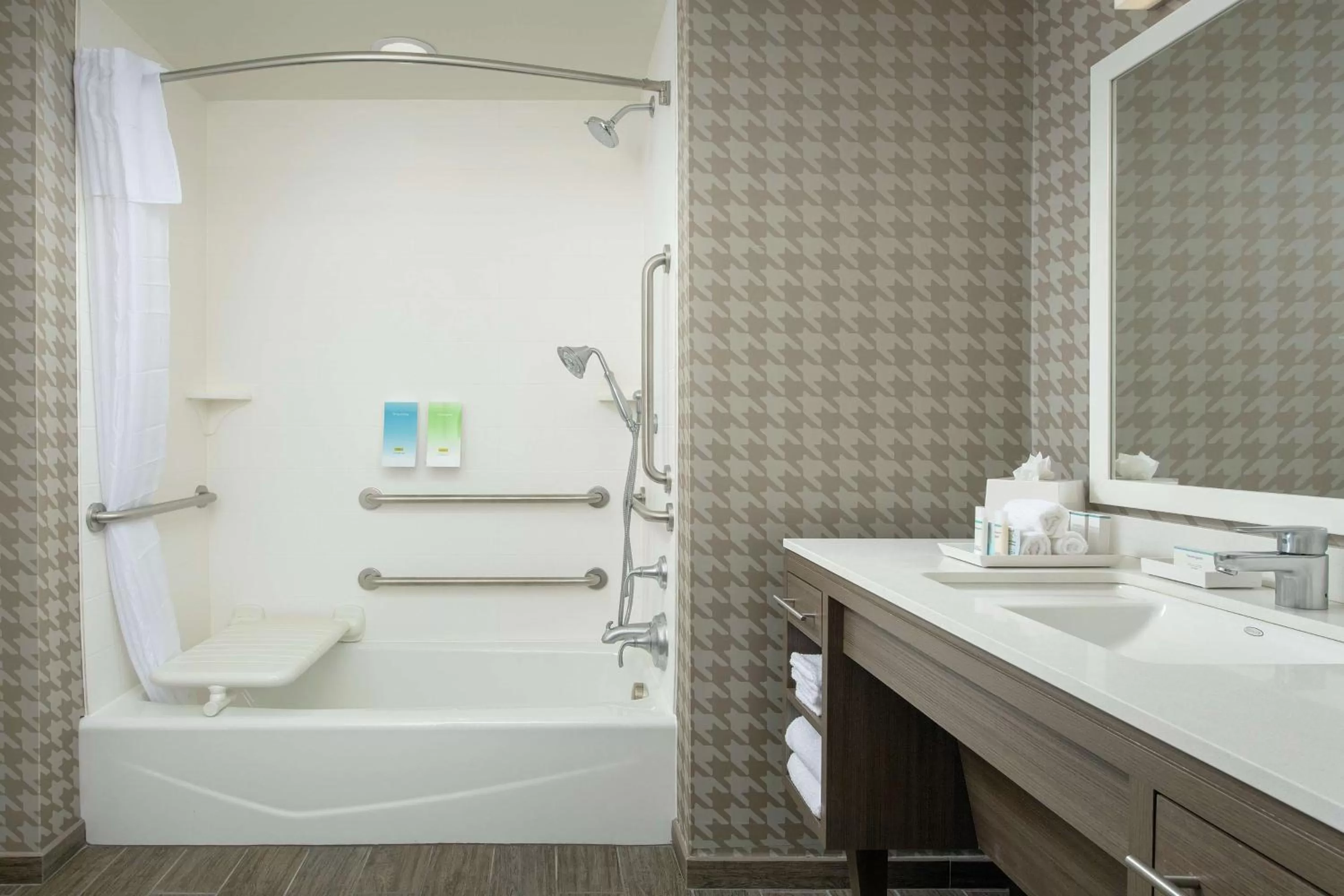Shower in Home2 Suites By Hilton Edison