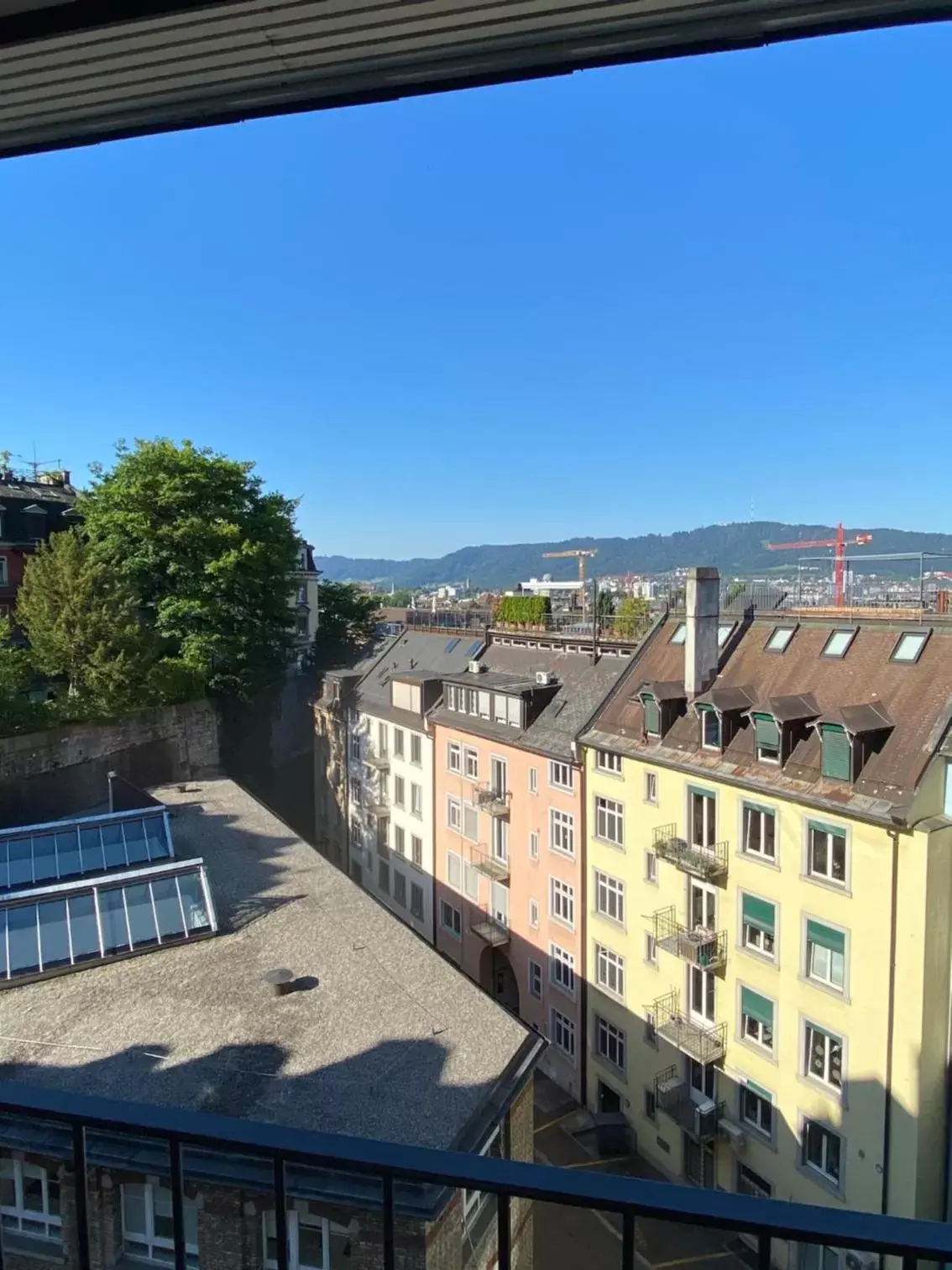 On site in Royal Hotel Zurich