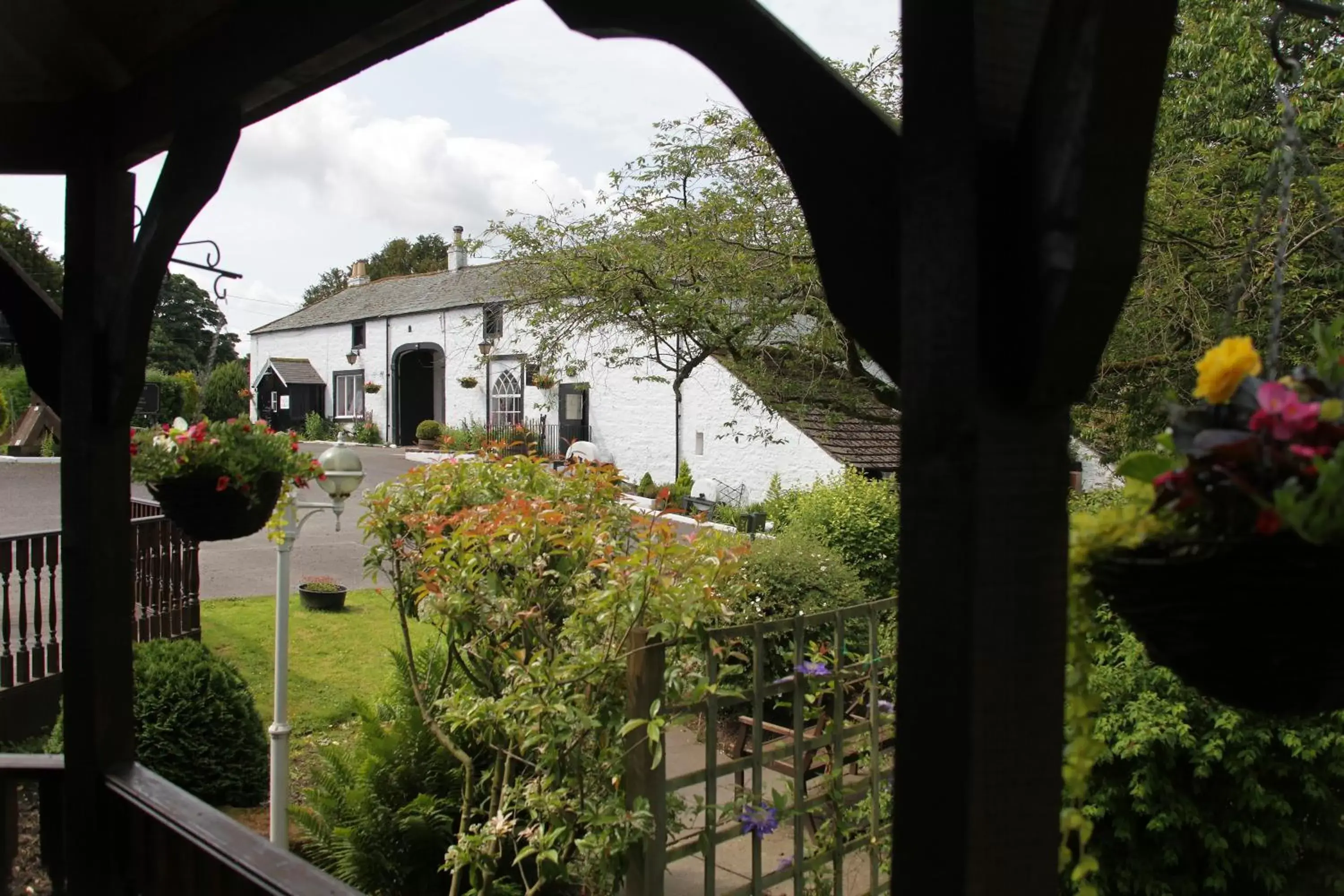 Facade/entrance in Gretna Hall Hotel