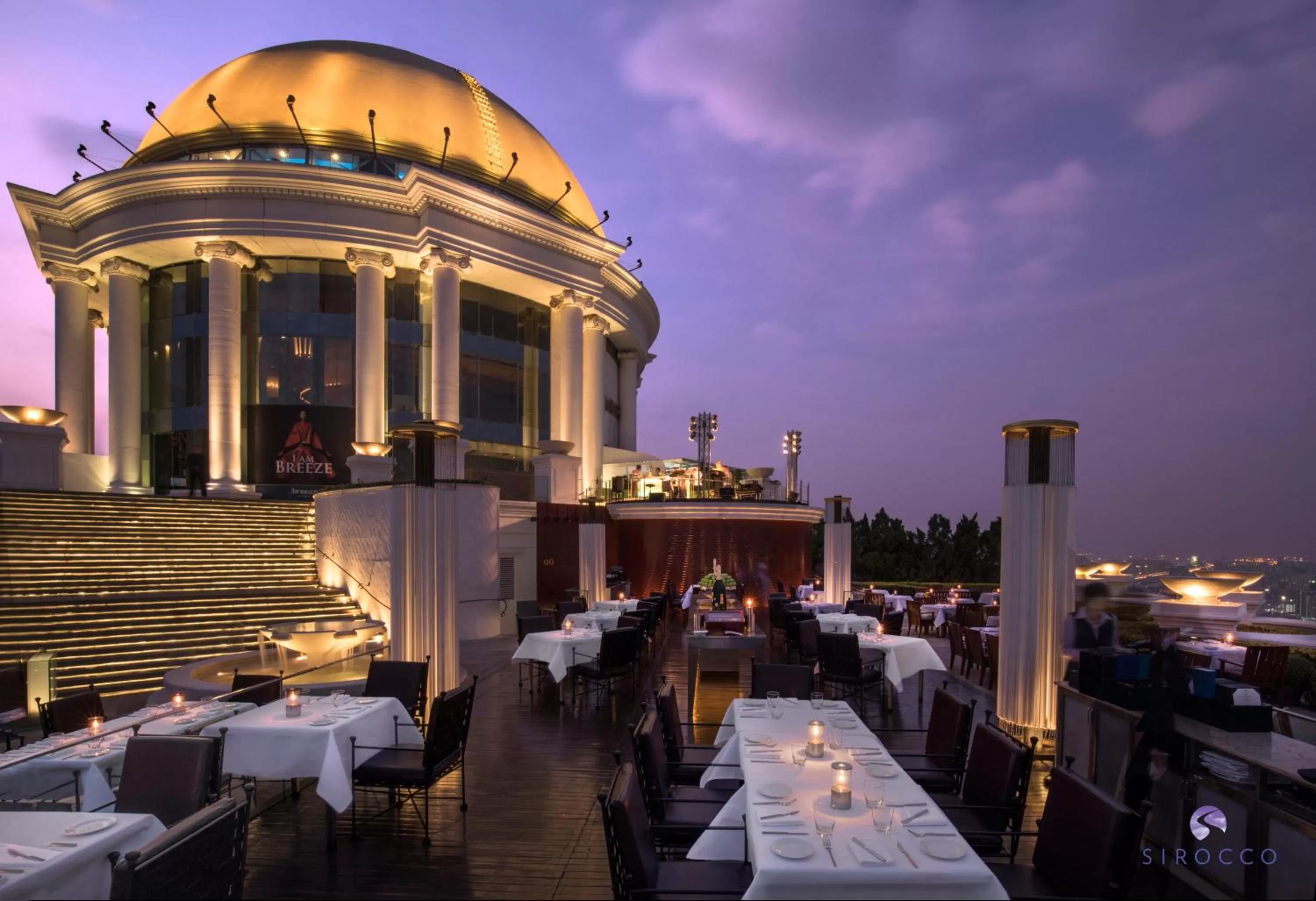 Restaurant/places to eat in lebua at State Tower
