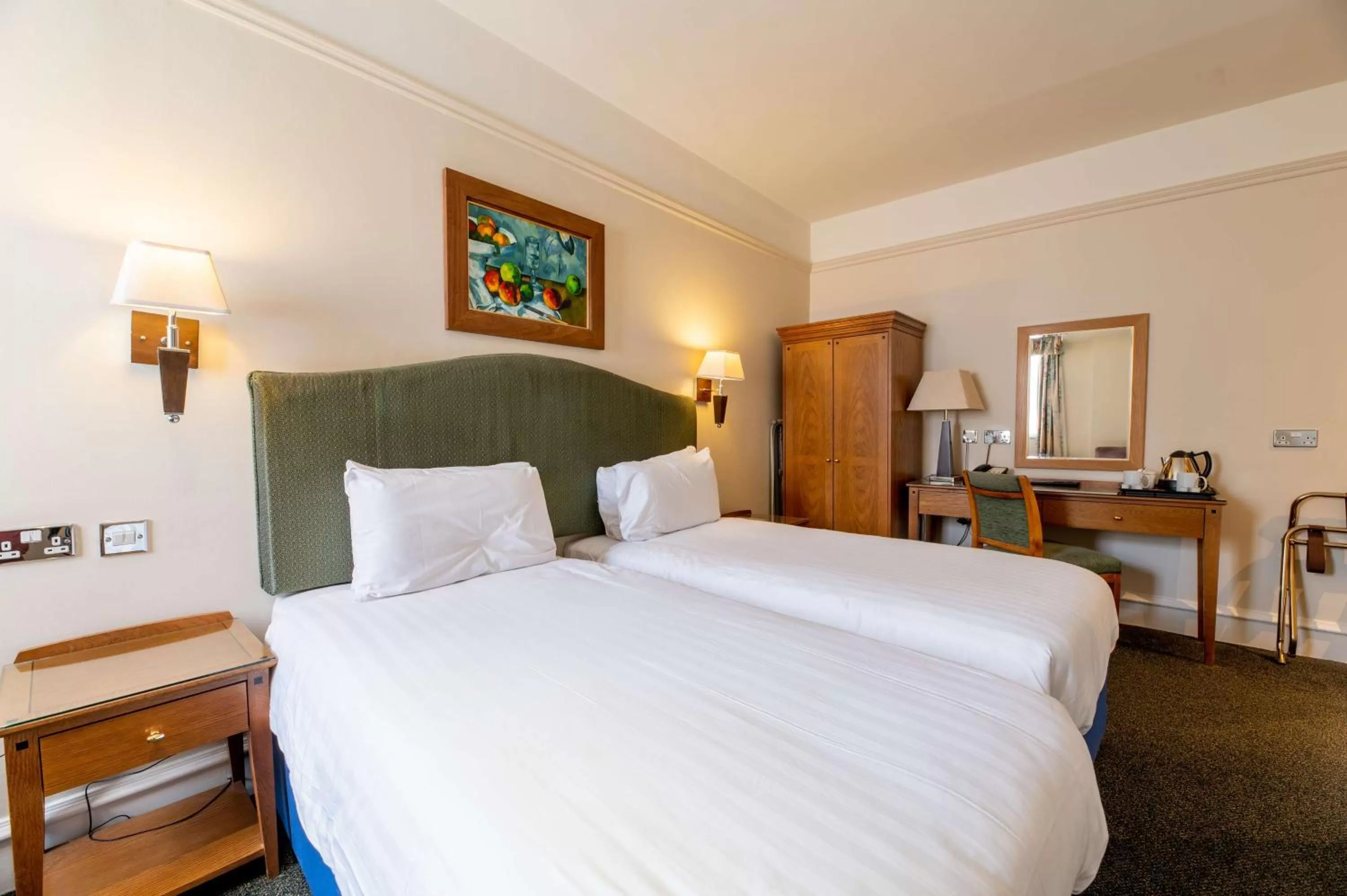 Photo of the whole room, Bed in Hall Garth Hotel Darlington, Sure Hotel Collection by BW