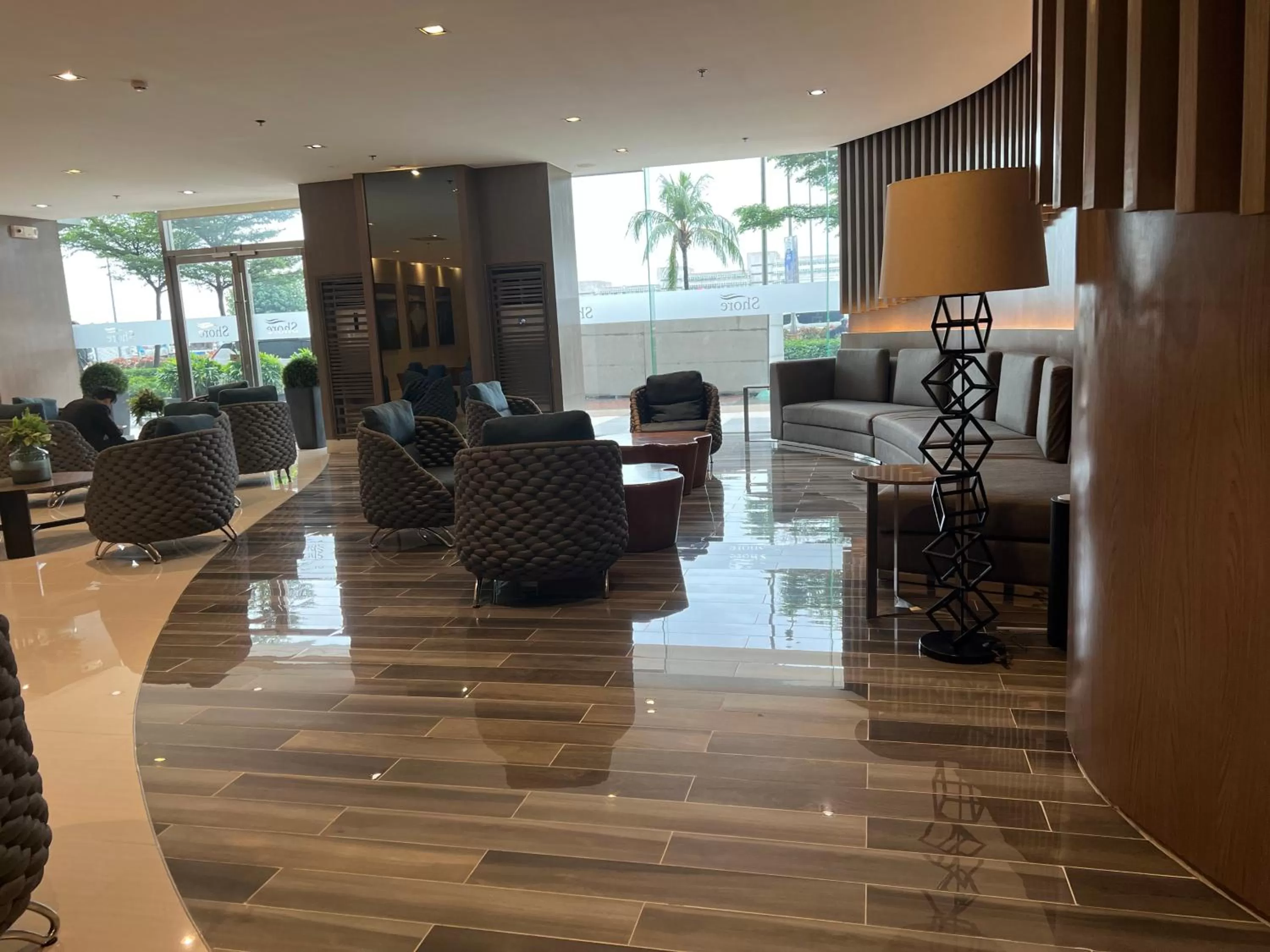 Lobby or reception in Yam Staycation Shore Residences