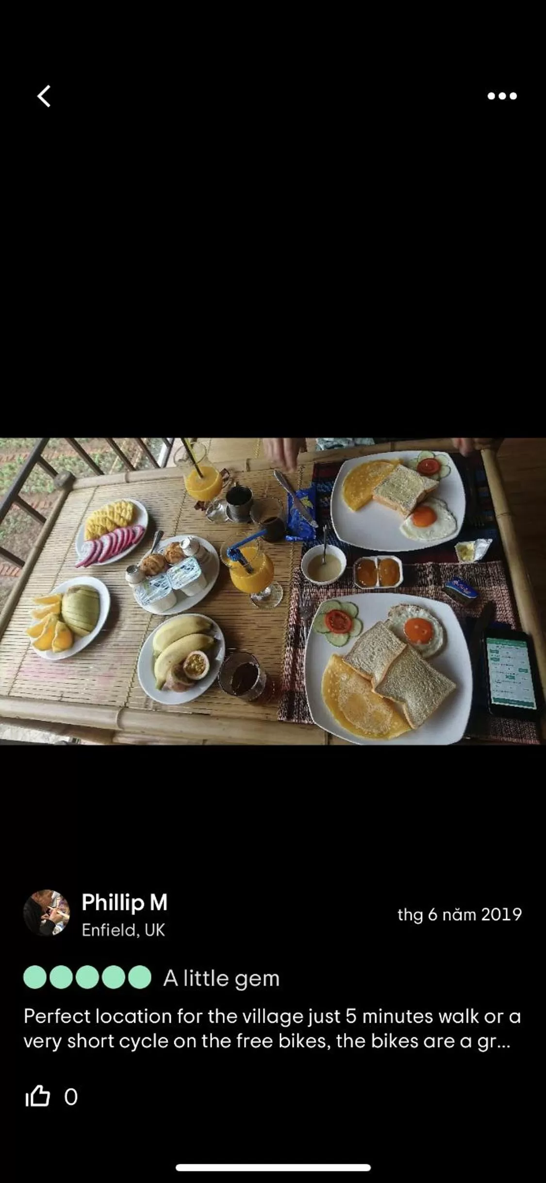 Restaurant/places to eat in Tam Coc Wonderland Bungalow