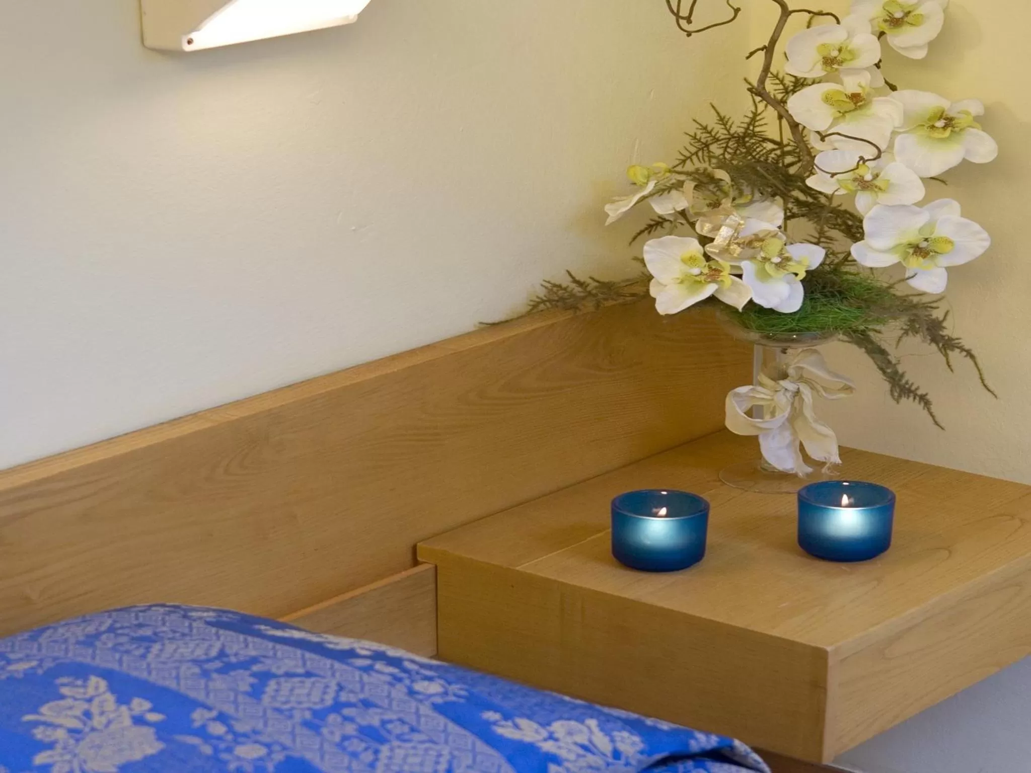 Decorative detail, Bed in Hotel Nives