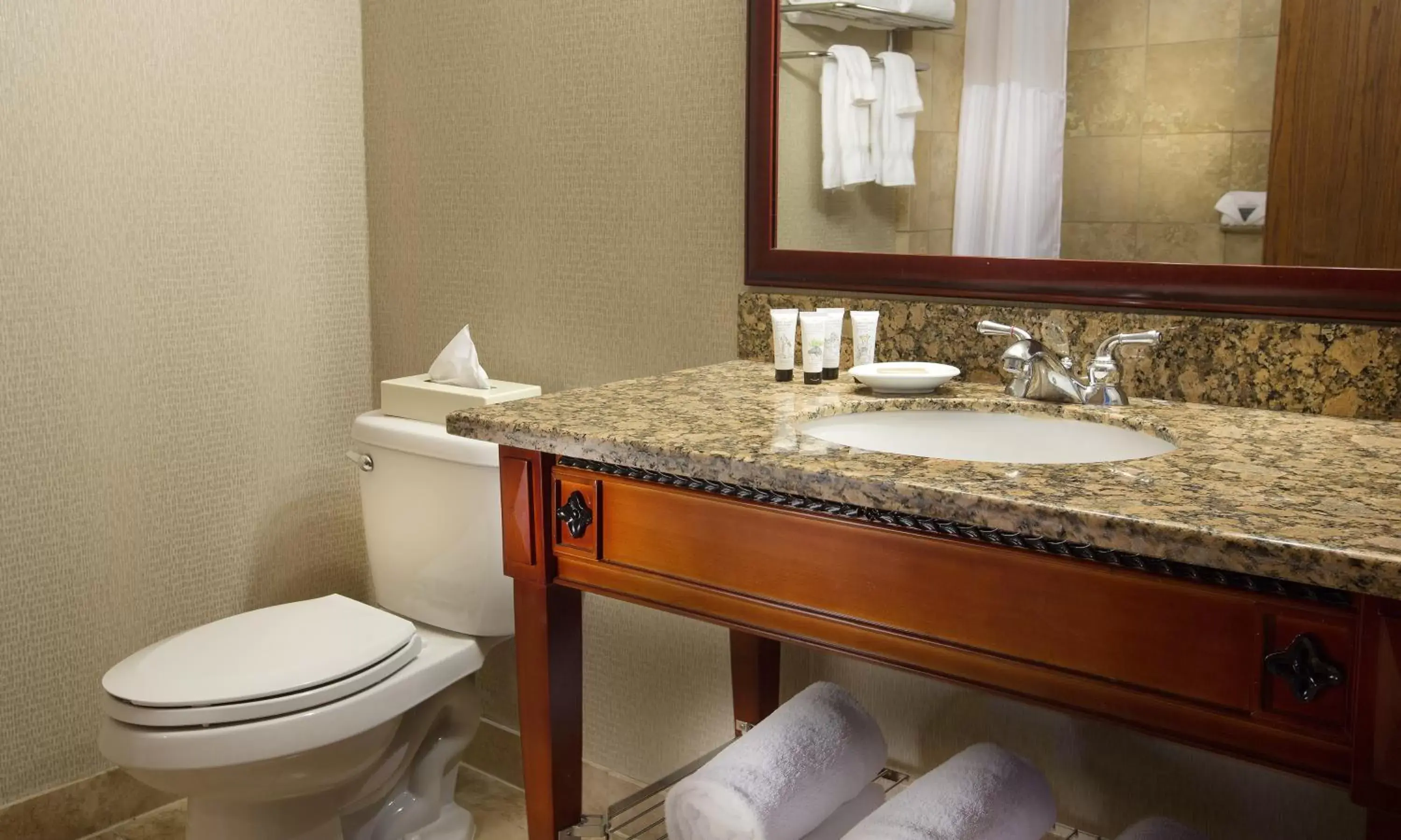 Toilet, Bathroom in Holiday Inn - Portland - Columbia Riverfront, an IHG Hotel