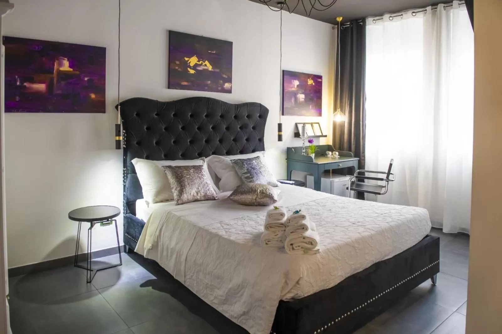 Photo of the whole room, Bed in Boutique Hotel Ferrara