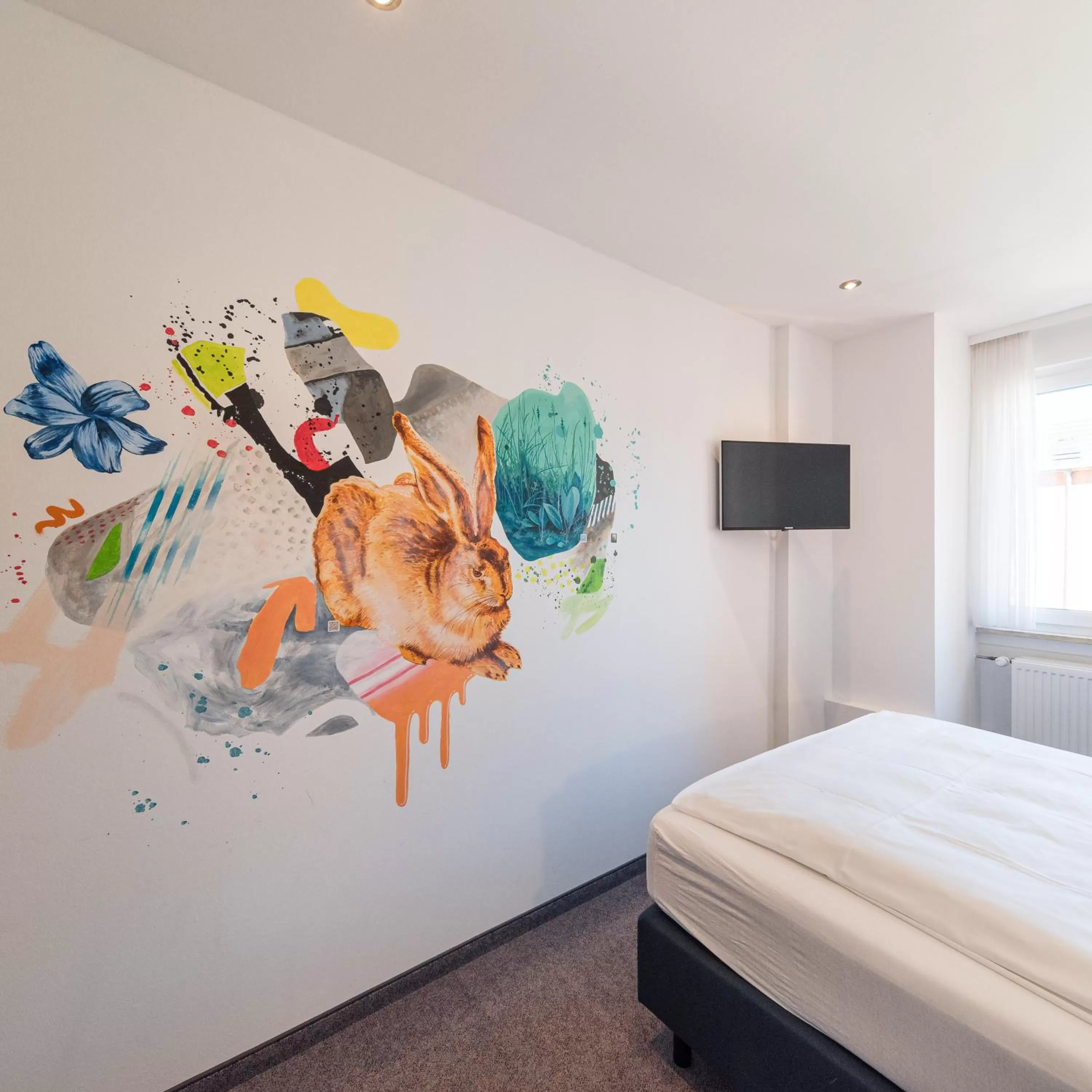 Staff, Bed in PrivatHotel Probst