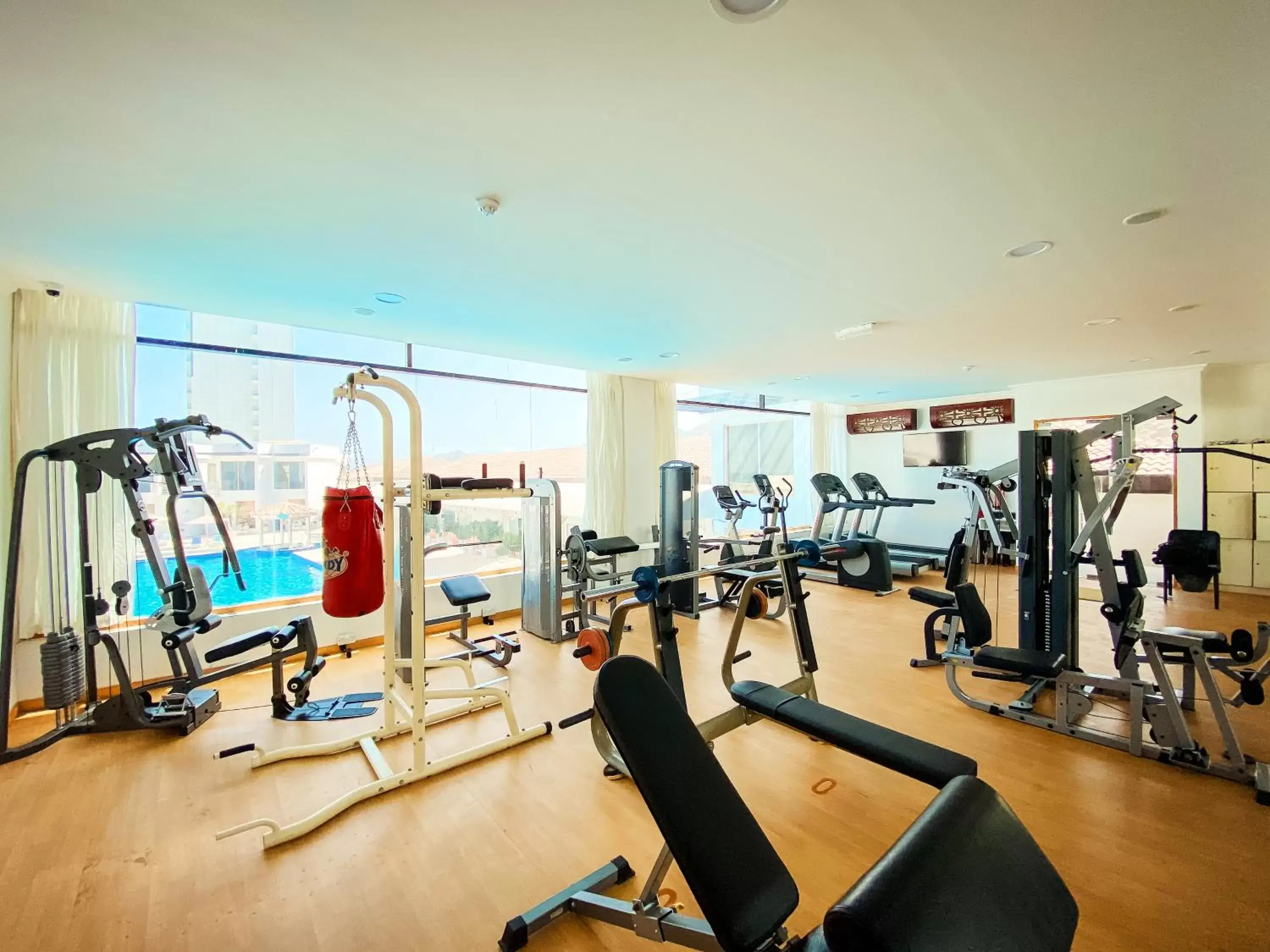 Fitness centre/facilities, Fitness Center/Facilities in Mirage Bab Al Bahr Beach Hotel