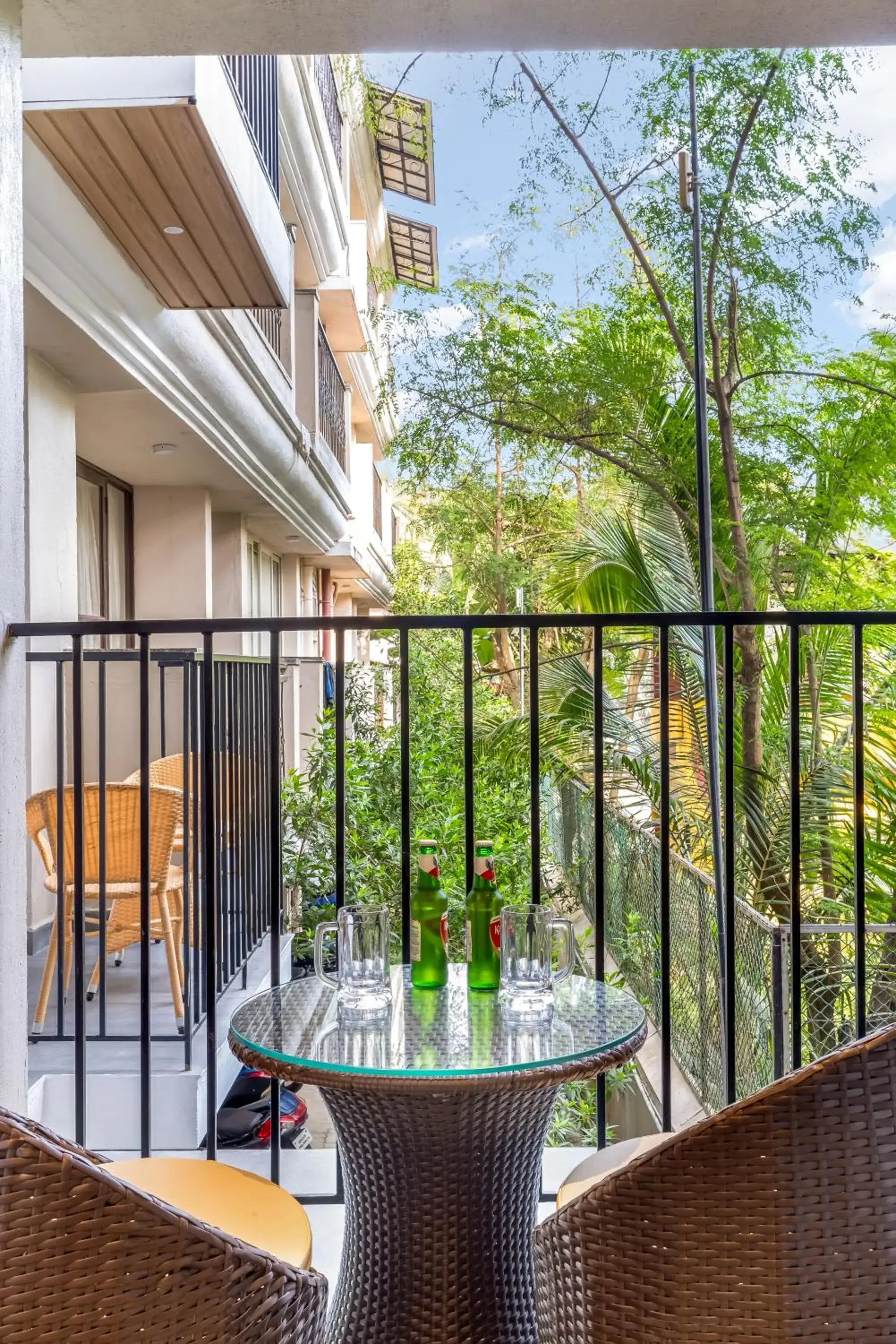 Balcony/Terrace in Quality Inn Ocean Palms Goa