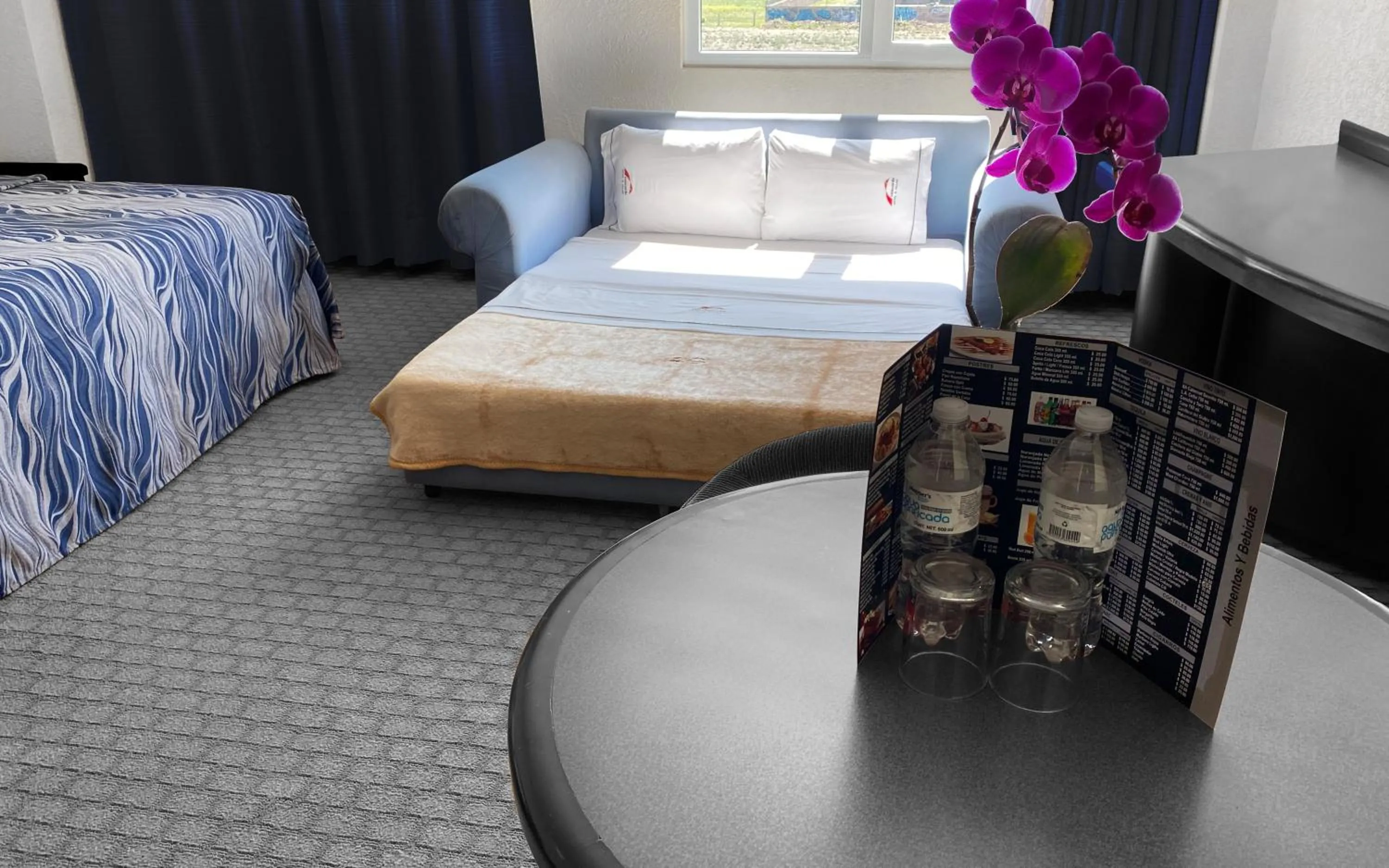 Bed in Hotel Concorde Toluca