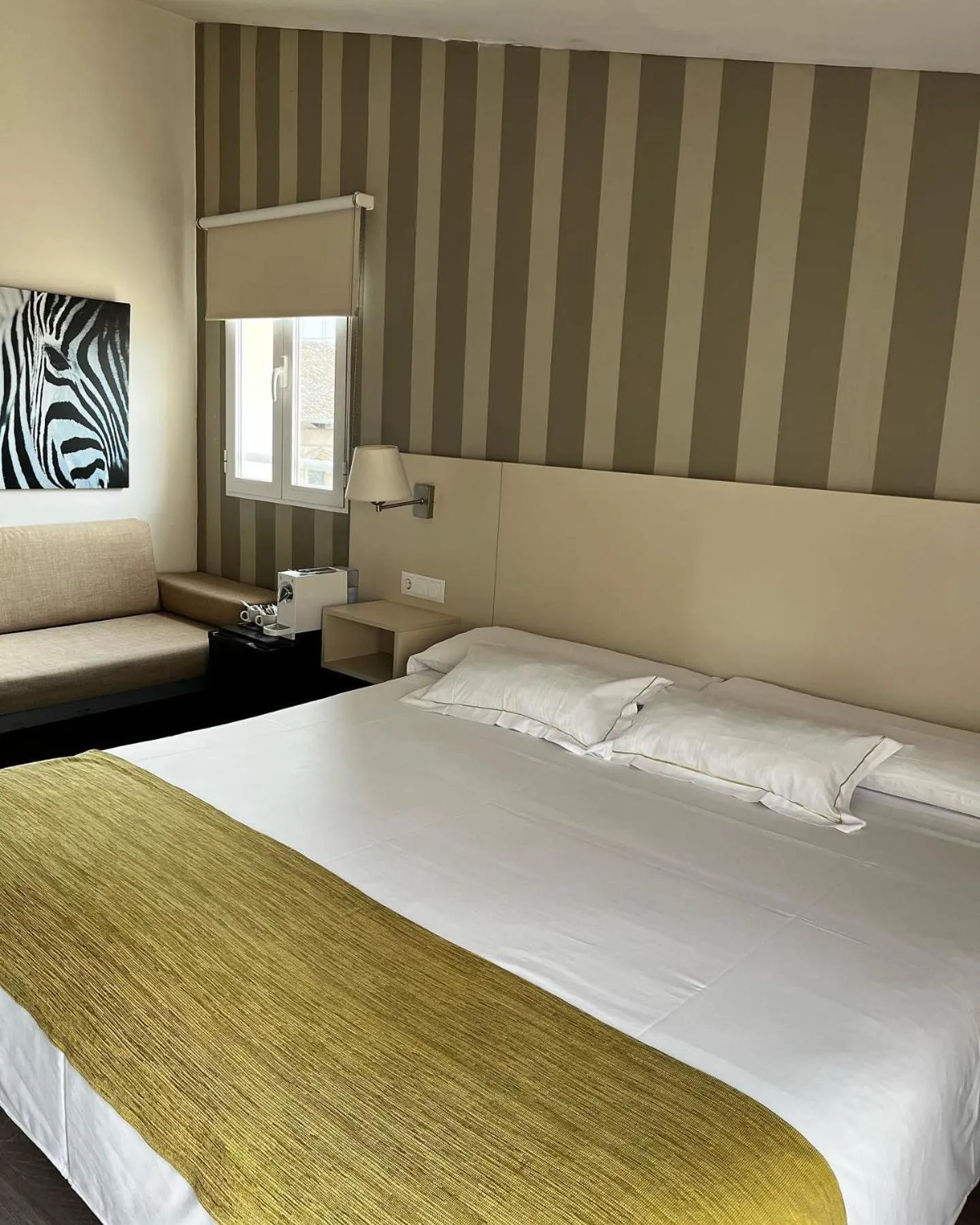 Bed in Hotel San Lorenzo Boutique Plaza