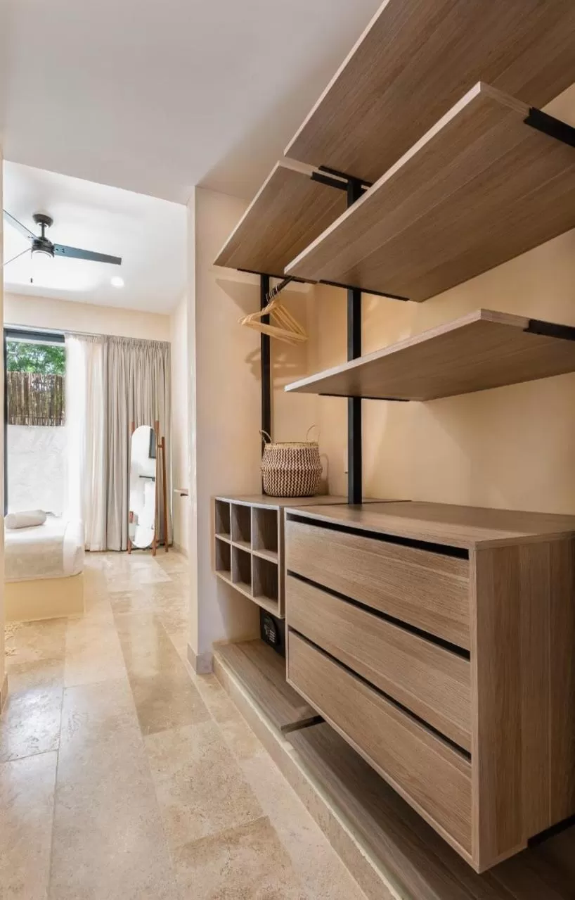 Bedroom in Kuukum Tulum Hotel