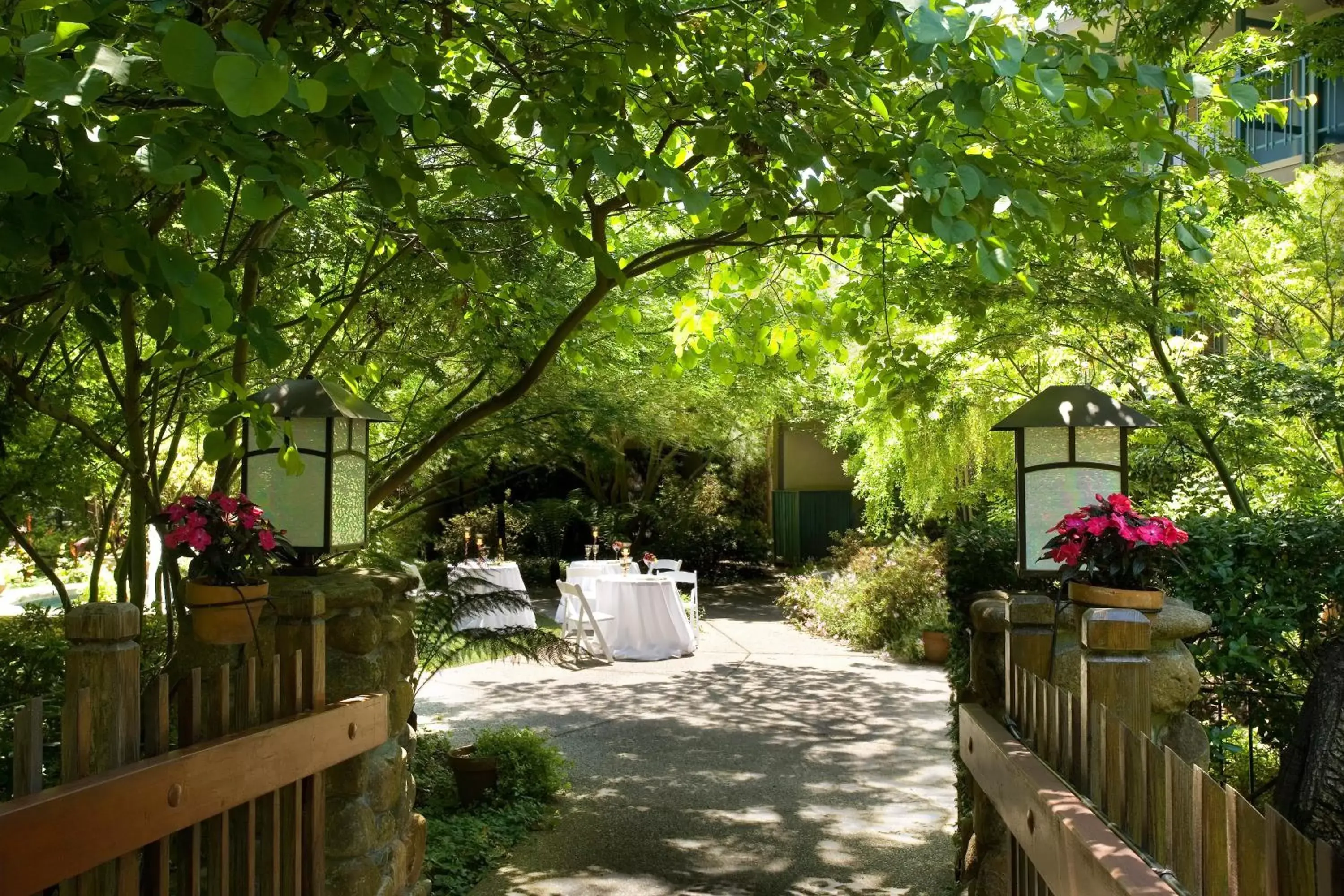 Garden in The Creekside Inn