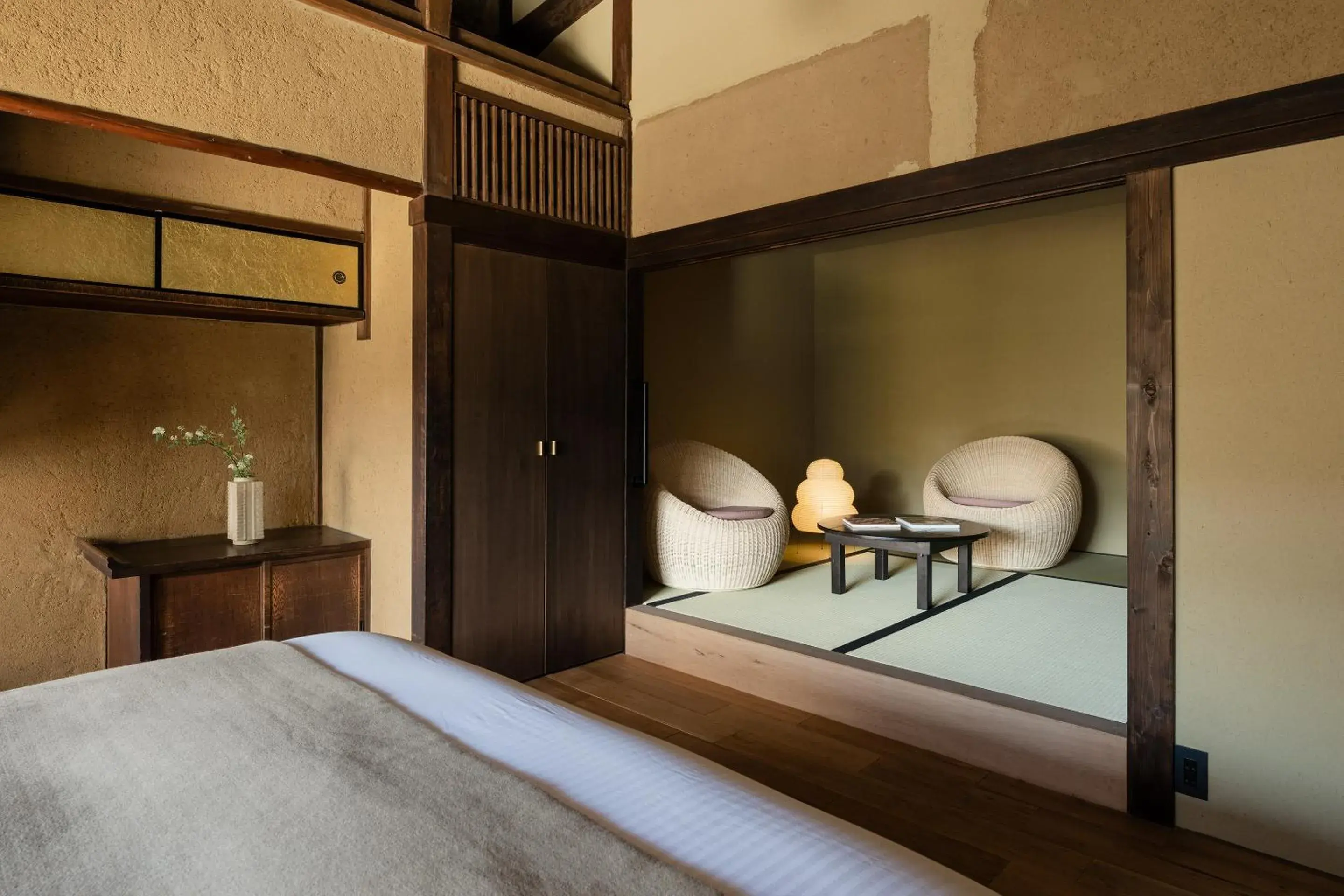 Bed in Nazuna Kyoto Gosho