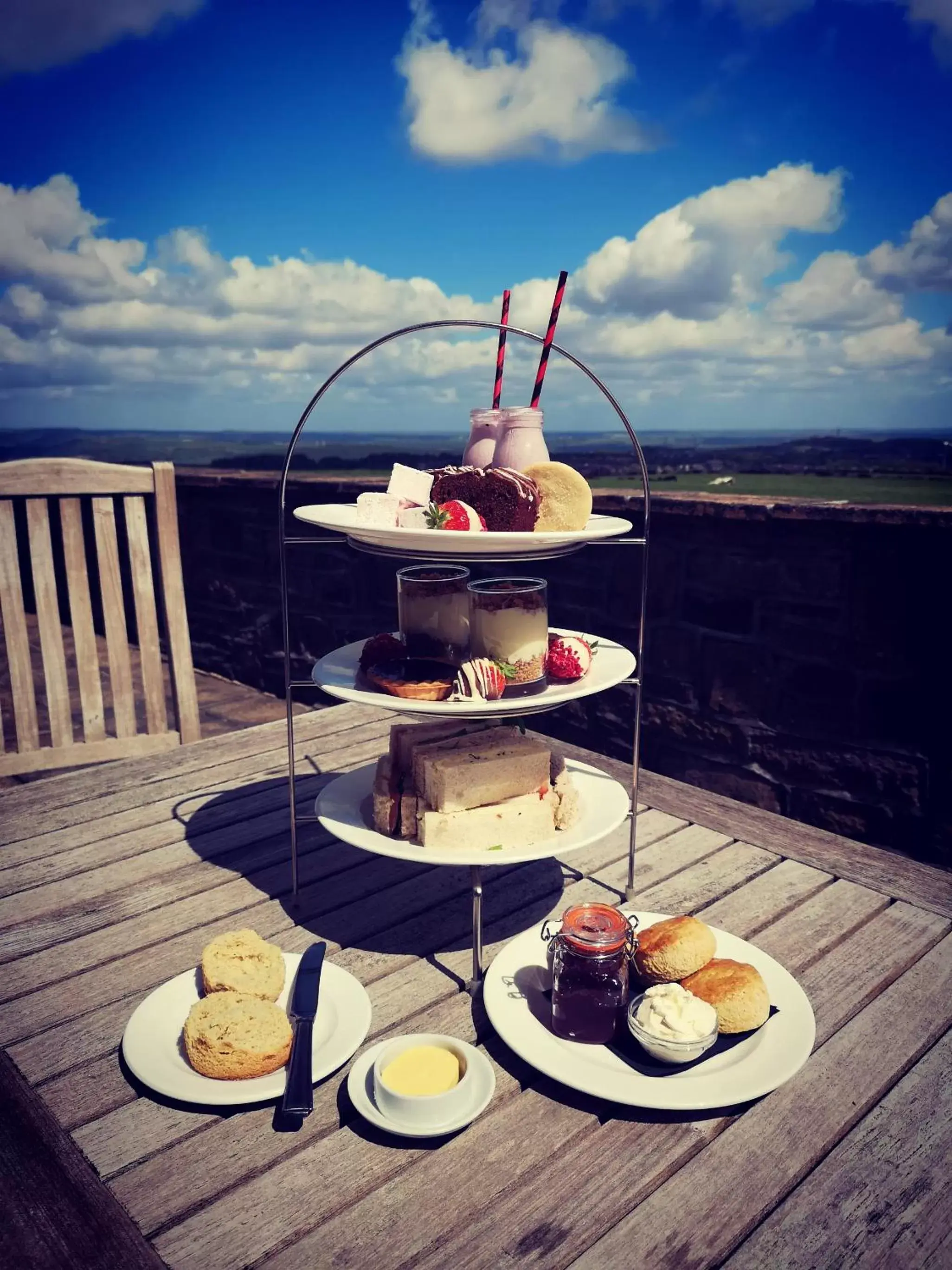 Food close-up in Pennine Manor Hotel