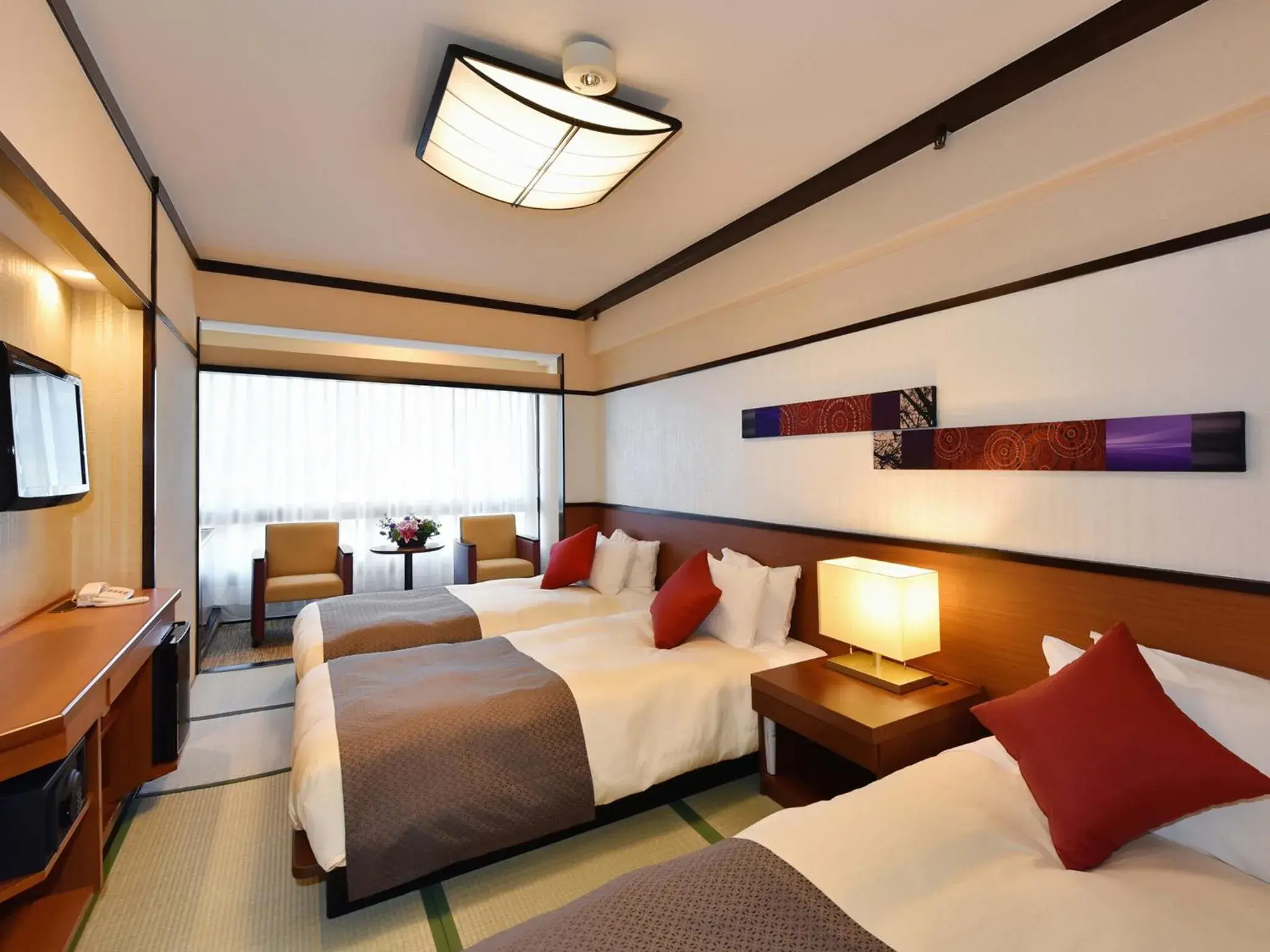 TV and multimedia, Bed in Hotel Heian No Mori