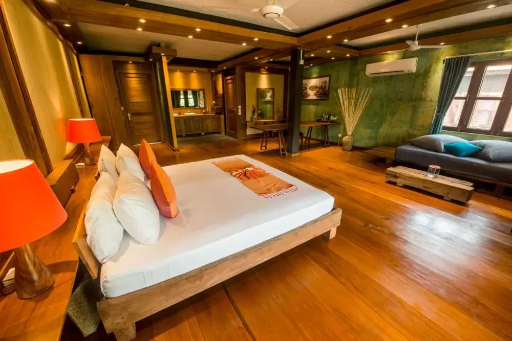 Bedroom in Maisons Wat Kor