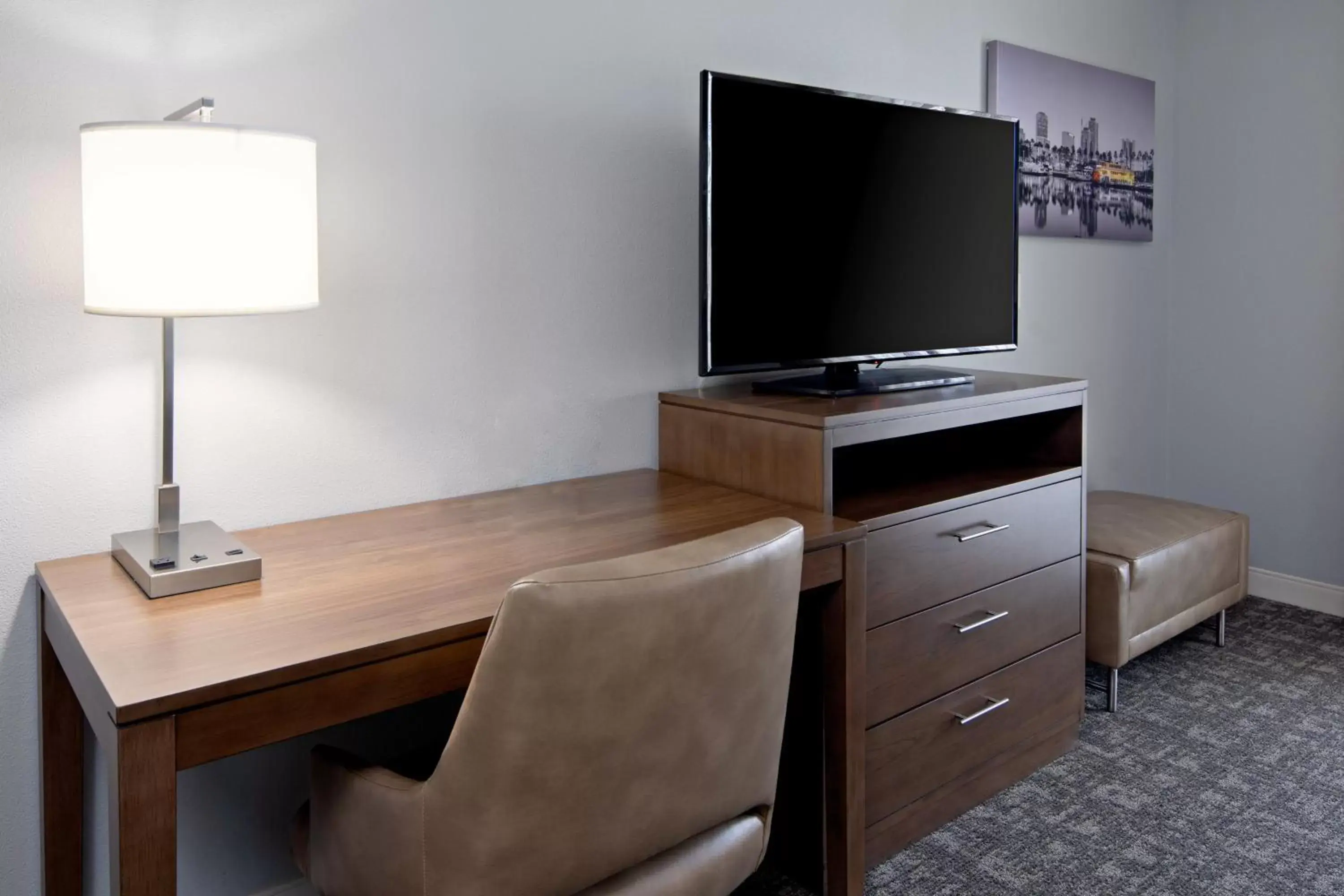 Photo of the whole room, TV/Entertainment Center in Staybridge Suites - Long Beach Airport, an IHG Hotel