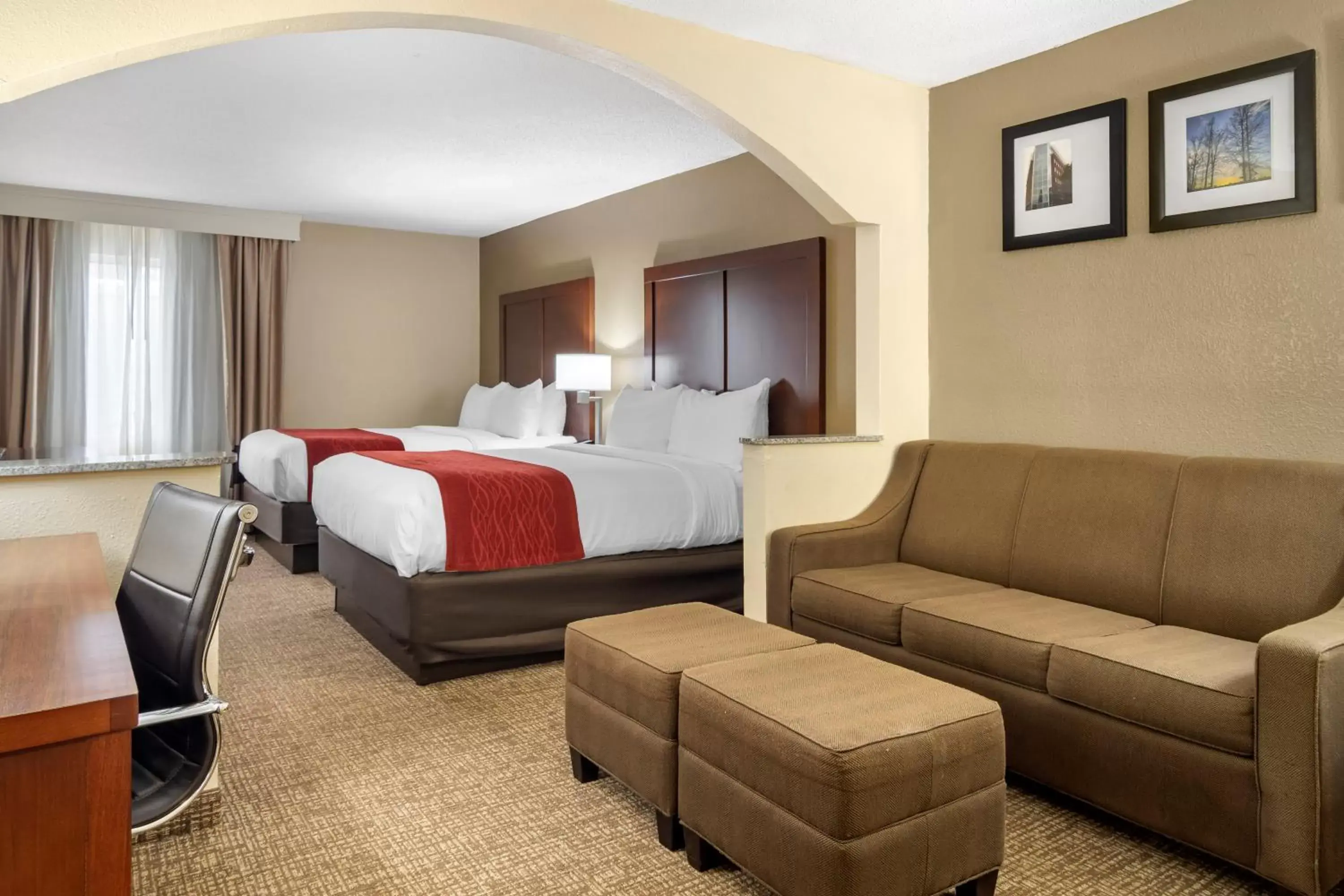 Queen Suite with Two Queen Beds - Non-Smoking in Comfort Inn & Suites Macon North I-75