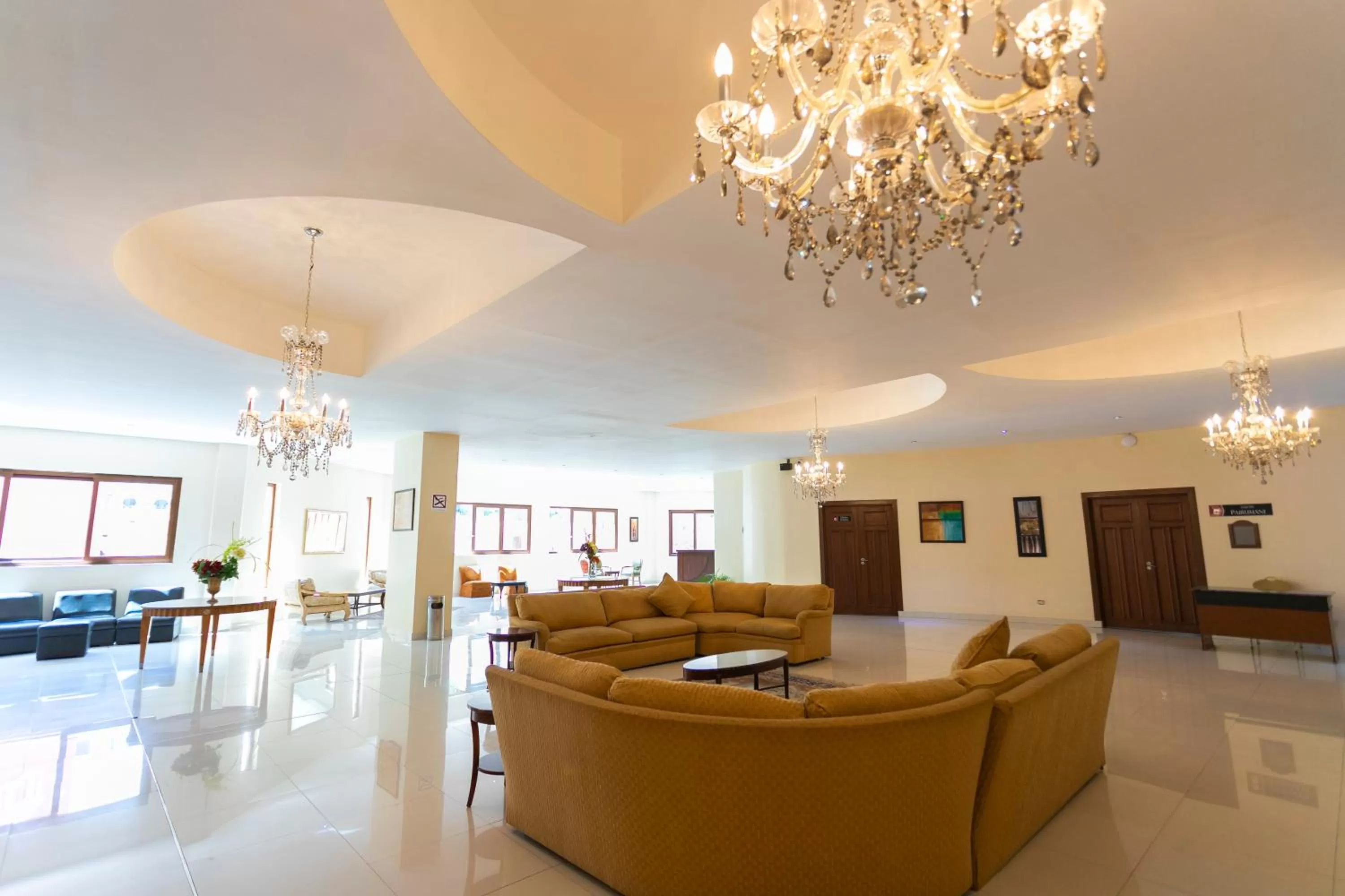 Lobby or reception in Gran Hotel Cochabamba