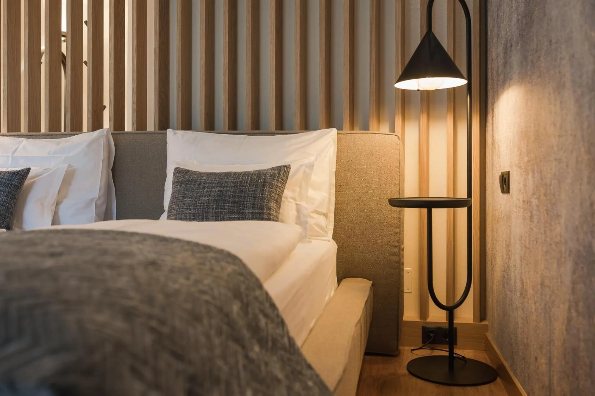 Bed in Hotel Das Dorner