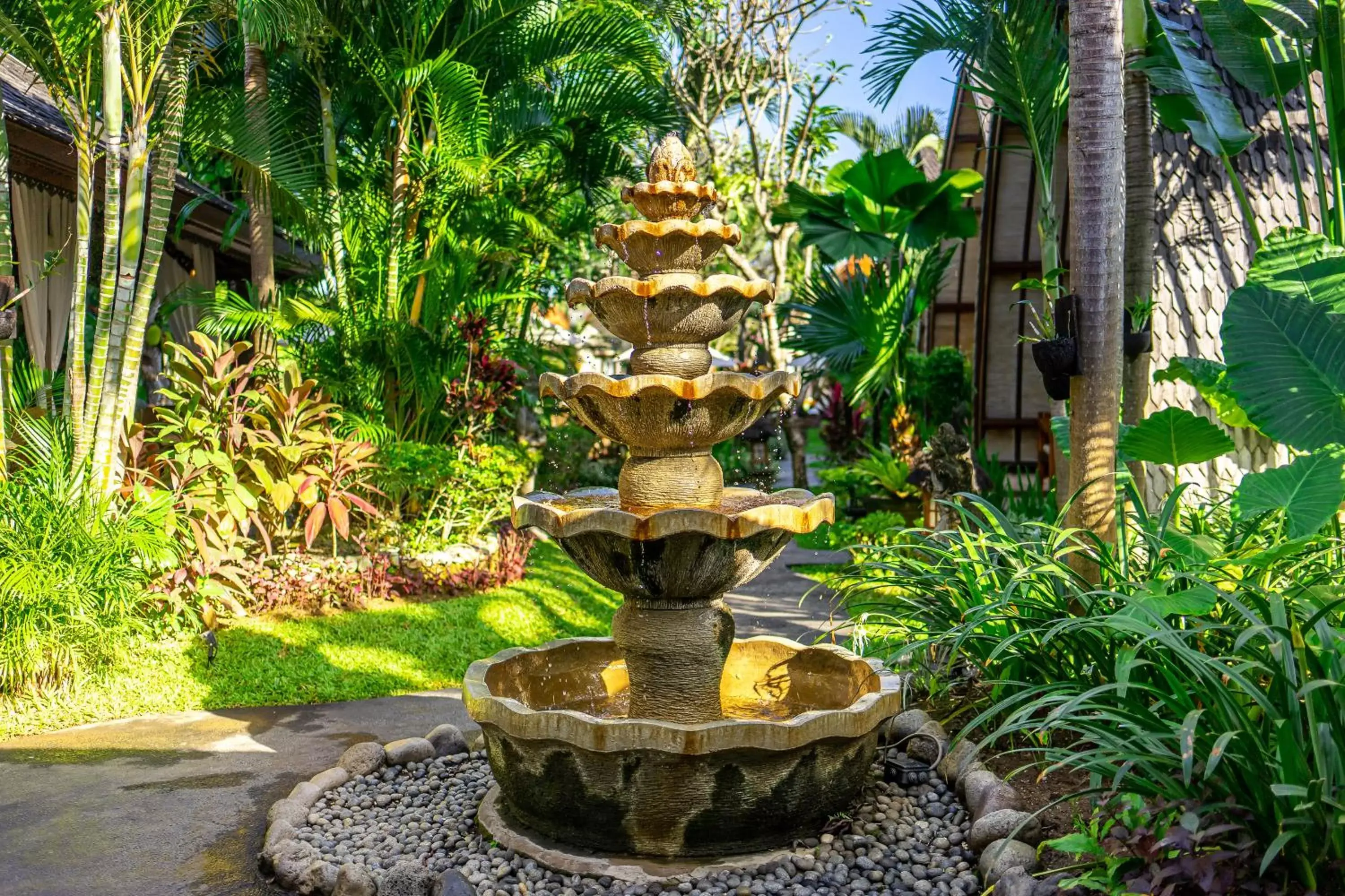 Garden in Klumpu Bali Resort