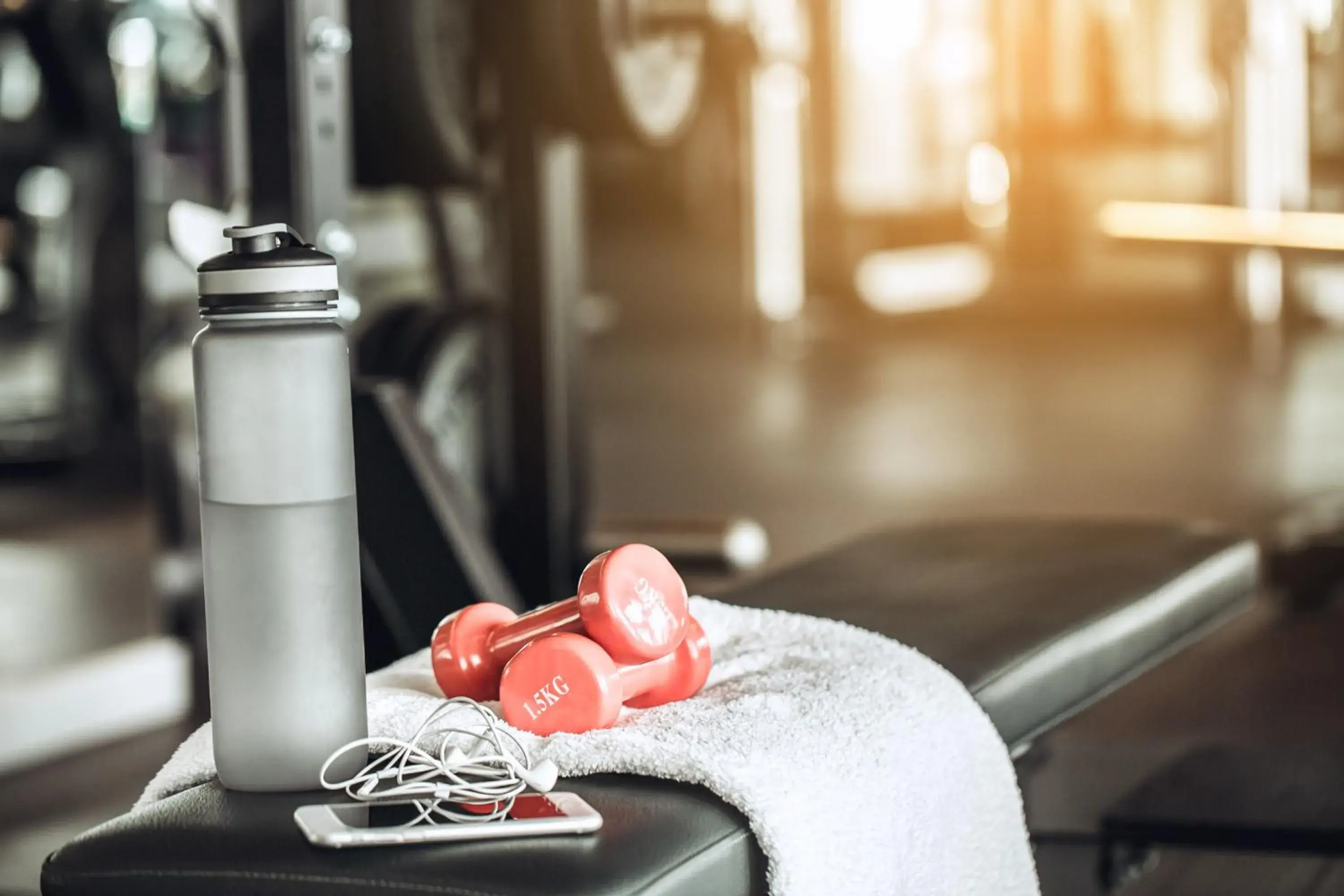 Fitness centre/facilities in Ramada by Wyndham Doha Old Town Fitness centre/facilities in Ramada by Wyndham Doha Old Town