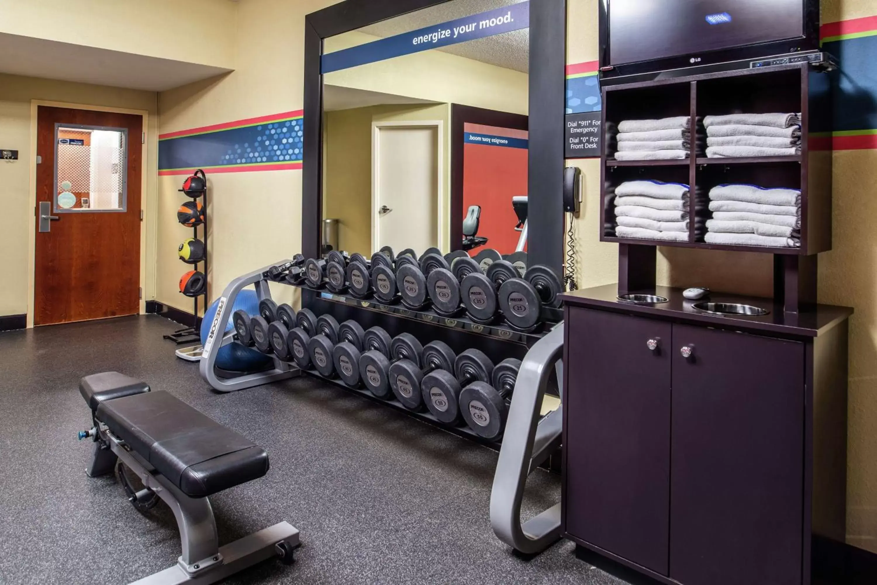 Fitness centre/facilities, Fitness Center/Facilities in Hampton Inn Albuquerque - University/Midtown