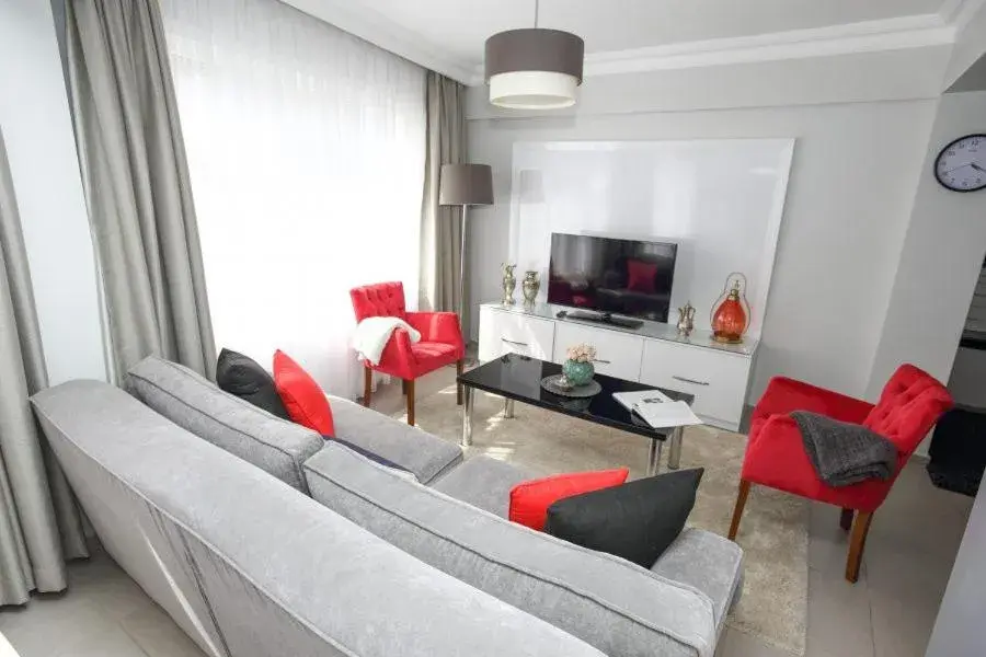 Communal lounge/ TV room, Seating Area in Alyon Hotel Taksim