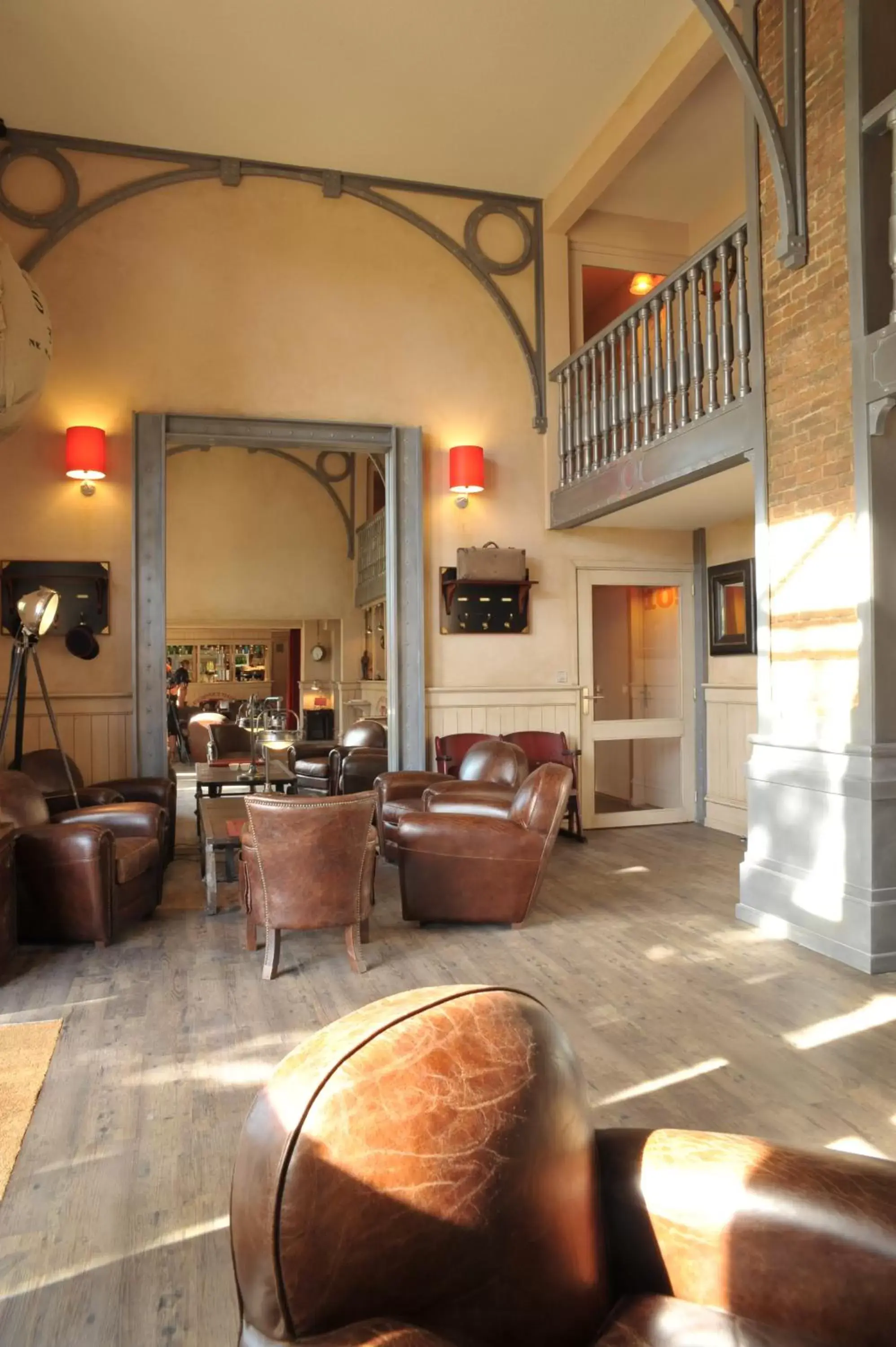 Lounge or bar in Brit Hotel Essentiel Cholet Lounge or bar in Brit Hotel Essentiel Cholet